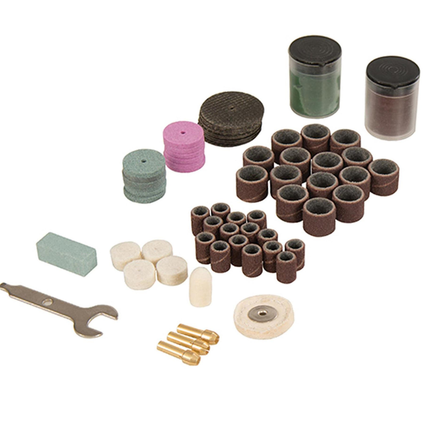 216Pce Rotary Tool Accessory Kit And Muliti Function Tools W/ Cutting Disk Burrs