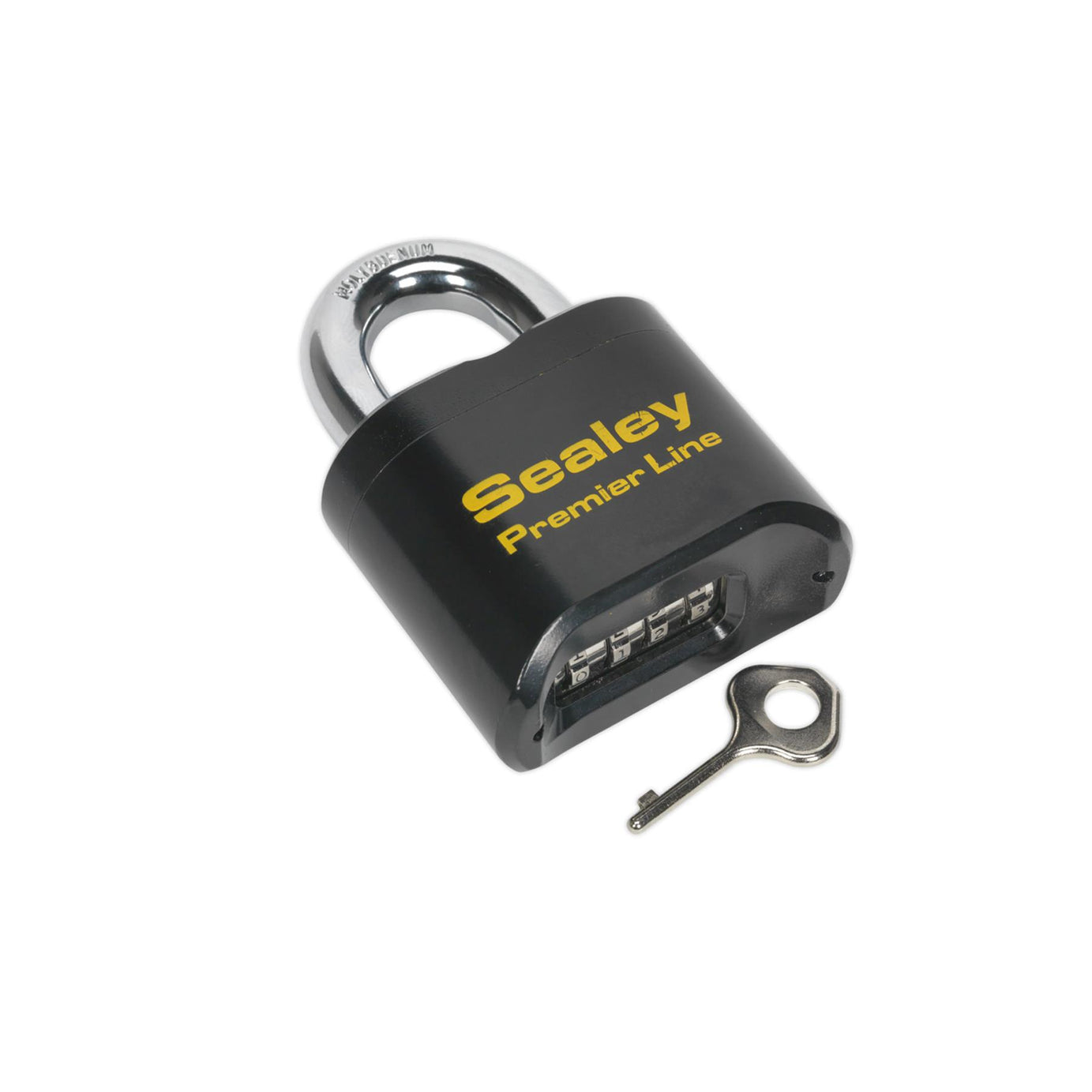 Sealey Steel Body Combination Padlock 62mm