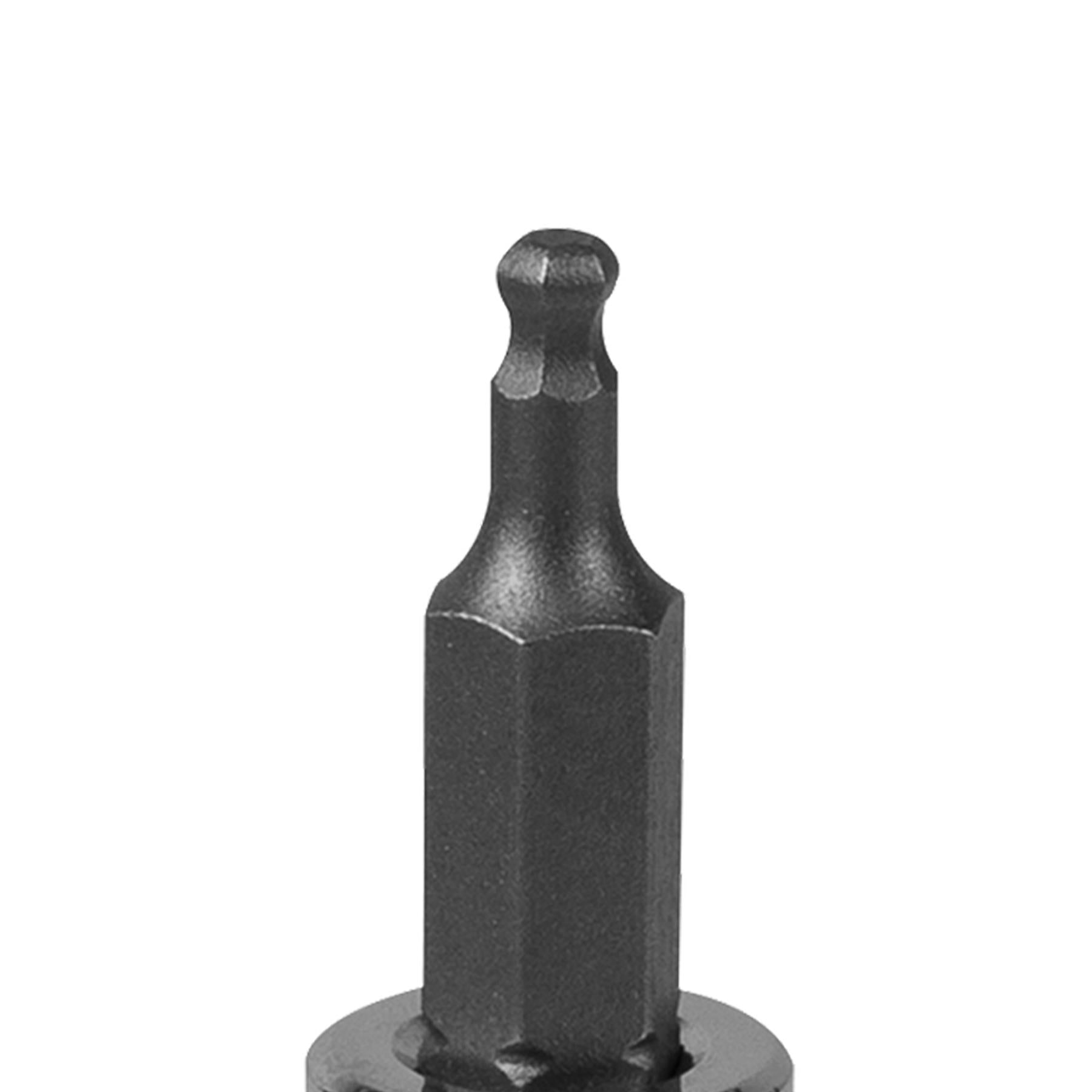 Sealey Ball-End Hex Socket Bit 3mm 3/8"Sq Drive Chrome Vanadium Steel