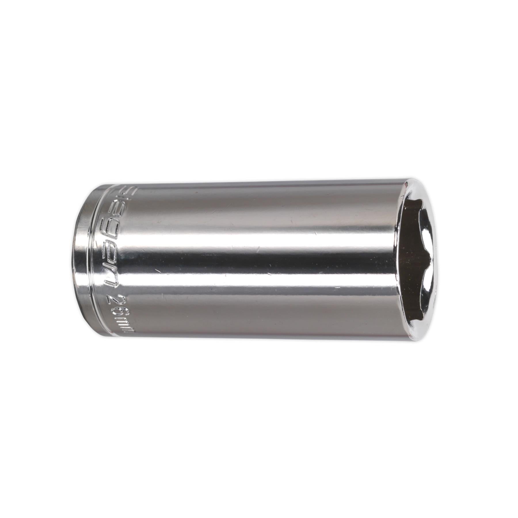 Sealey WallDrive Socket 26mm Deep 1/2"Sq Drive