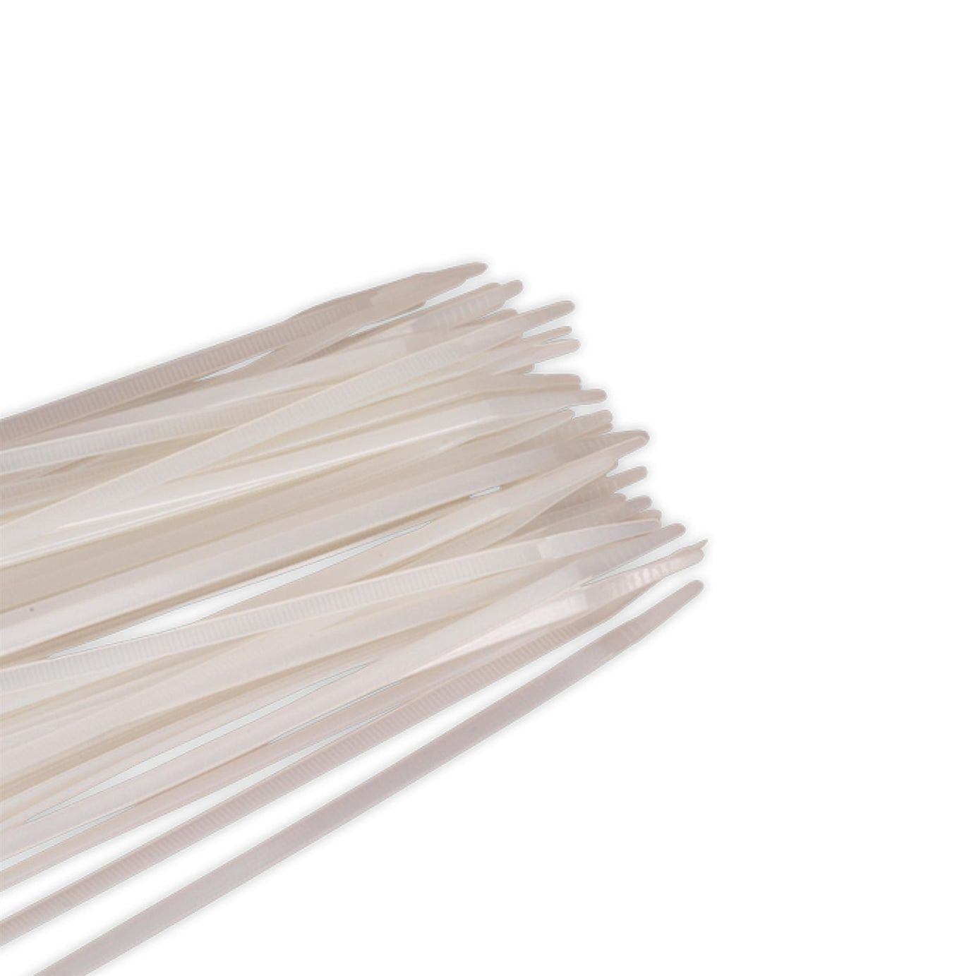 Sealey Cable Tie 300 x 4.8mm White Pack of 100