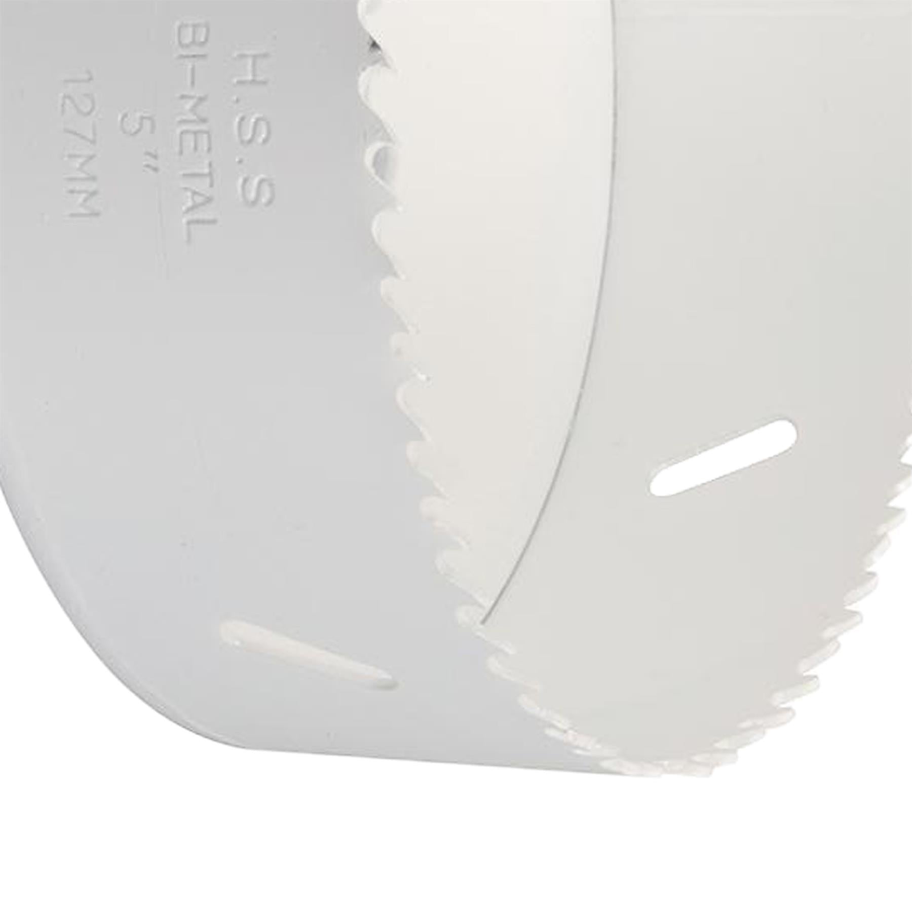 Heavy Duty Bi-Metal Holesaw 127mm Variable Pitch Steel Wood Metal Pvc Fast Clean