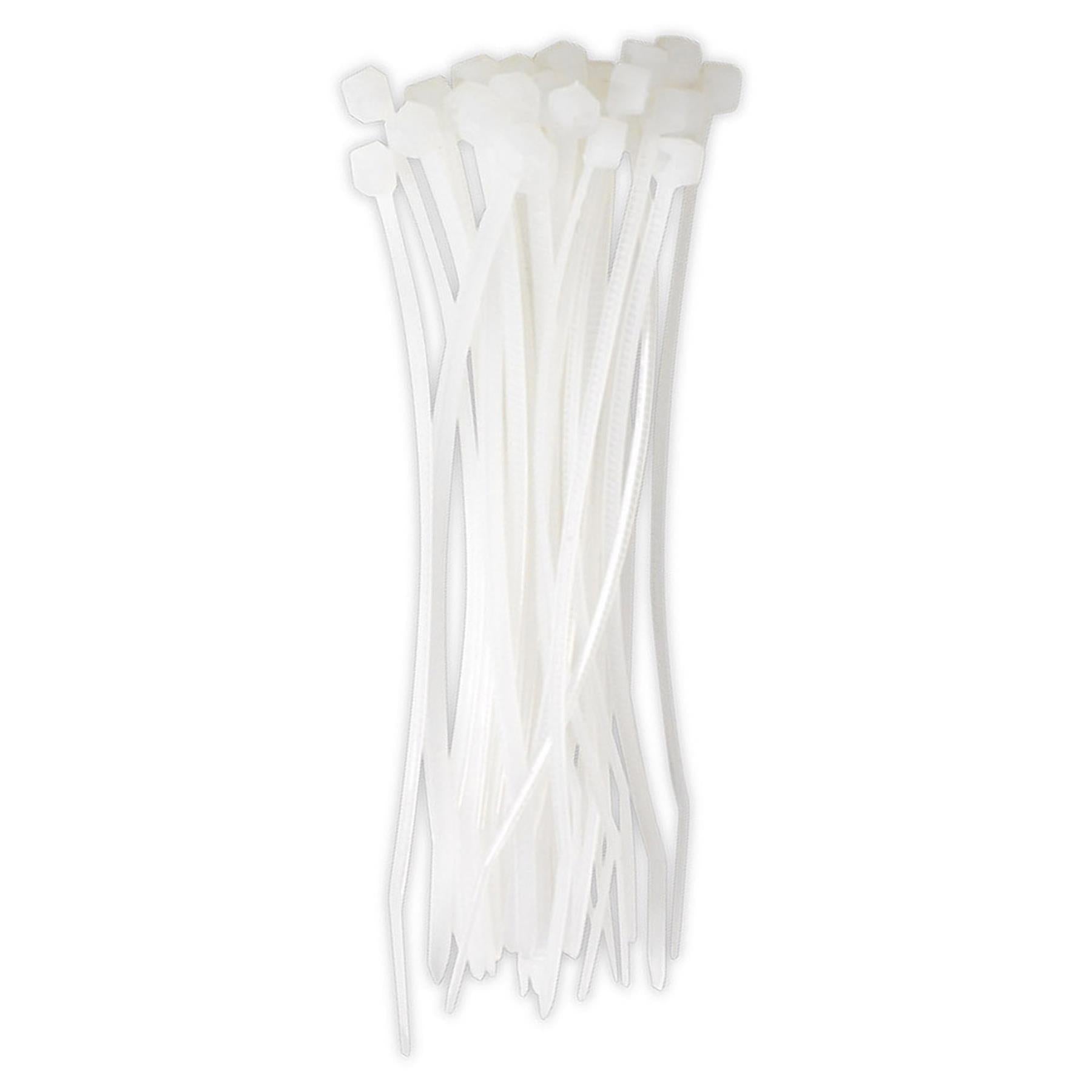 Sealey Cable Tie Assortment White Pack of 75 inc 100mm / 150mm / 200mm