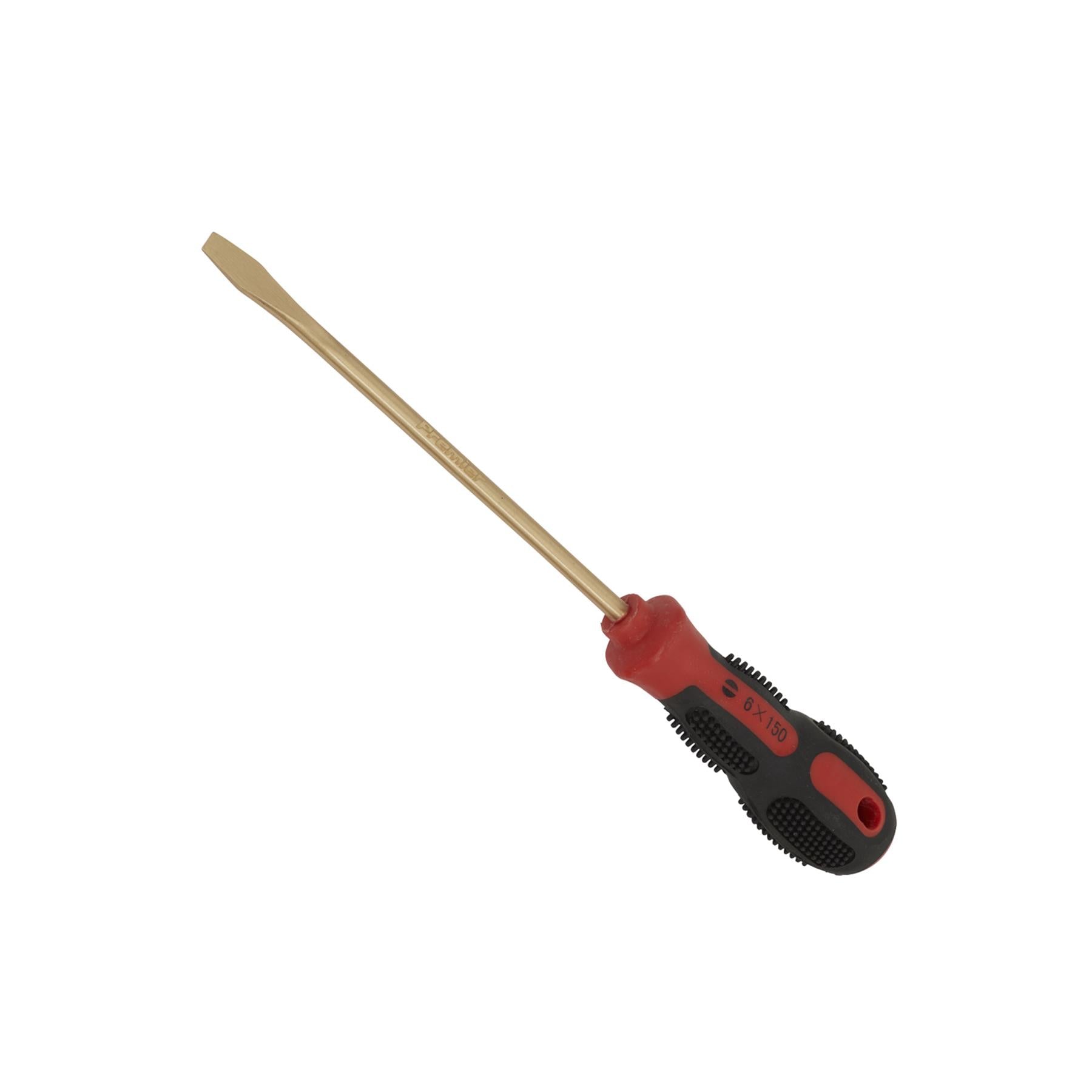Sealey Screwdriver Slotted 6 x 150mm - Non-Sparking