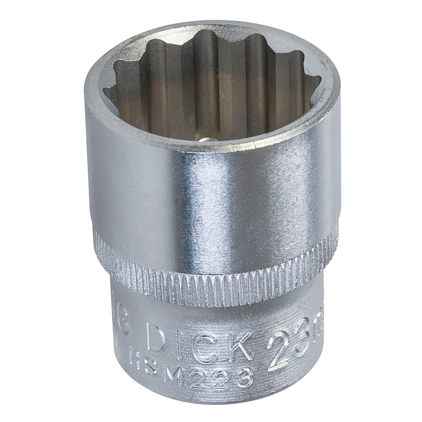 King Dick Socket 1/2" Sd 12pt Metric 23mm