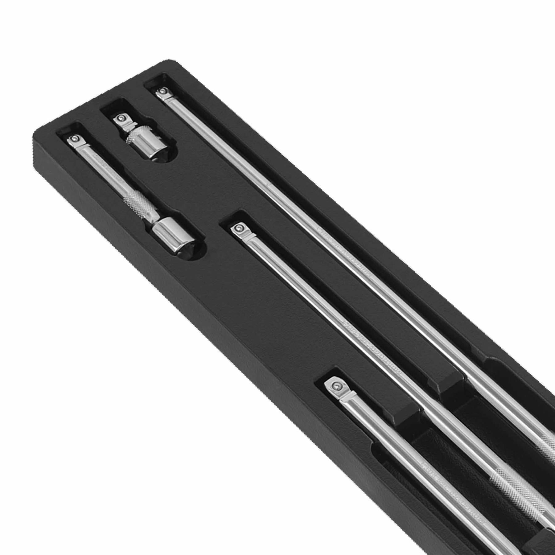 Sealey Wobble Extension Bar Set 5pc 1/2"Sq Drive