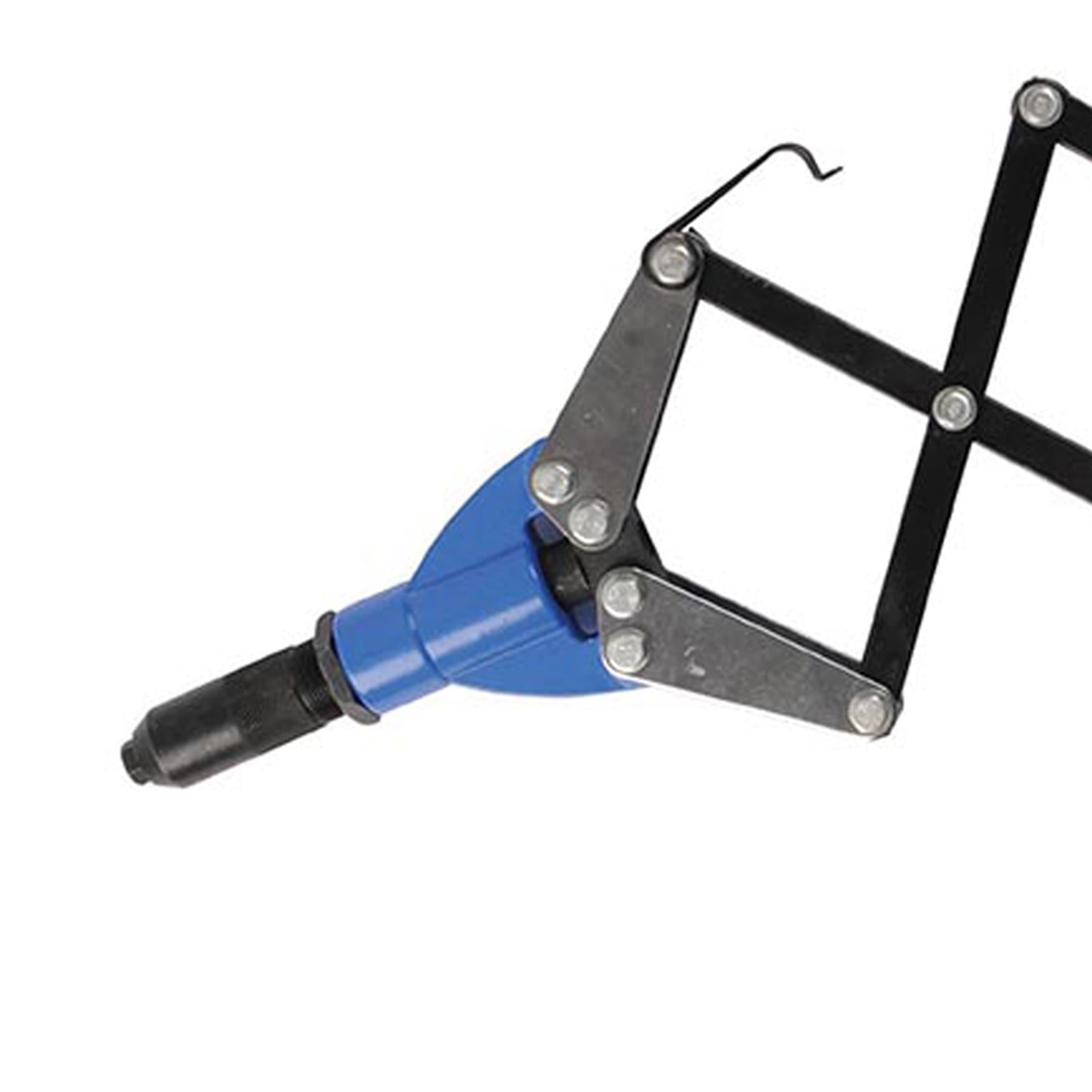 Lazy Tong Riveter 3.2mm - 6.4mm Heavy Duty Carbon Steel Head And Lattice