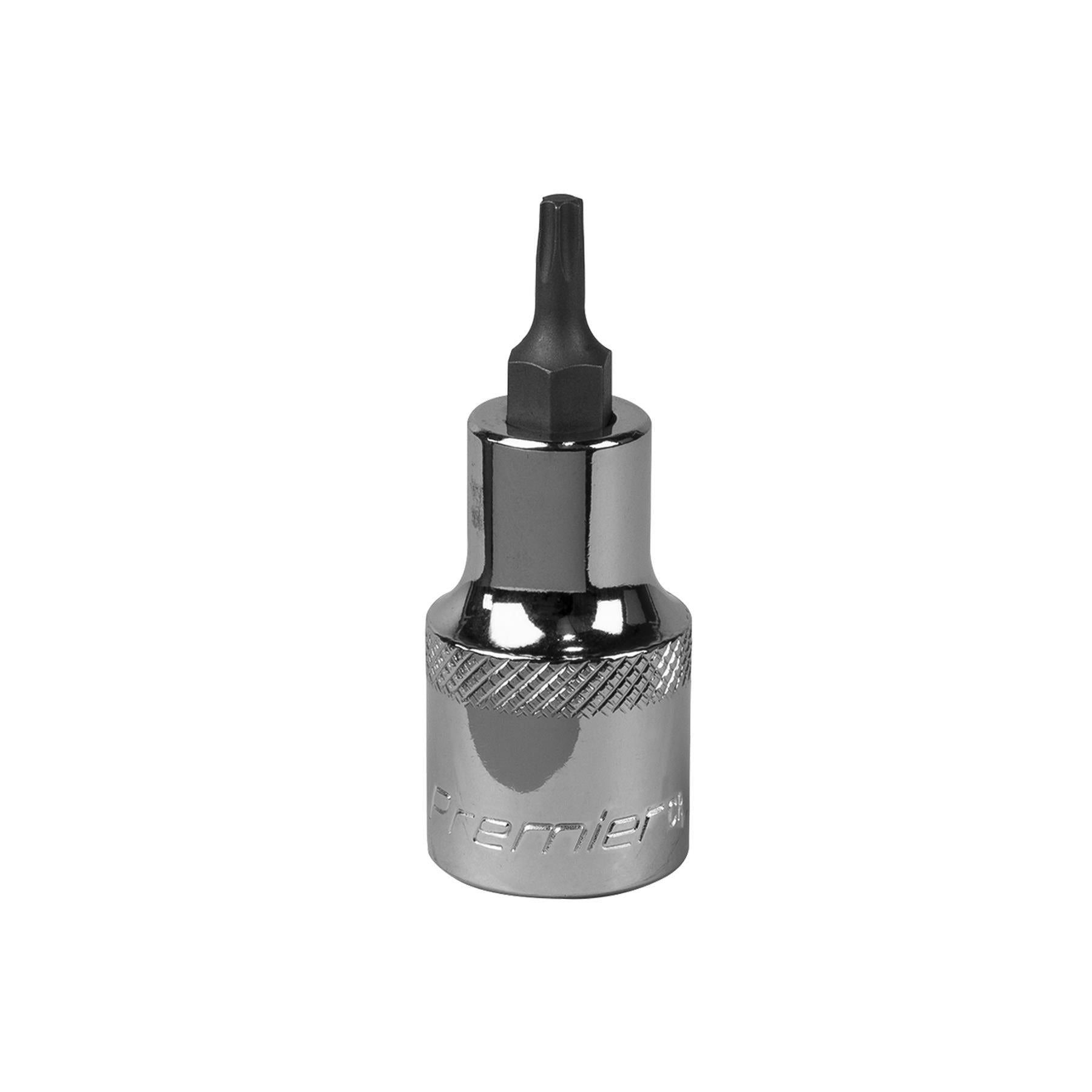 Sealey TRX-Star* Socket Bit T20 1/2"Sq Drive Chrome Vanadium Steel