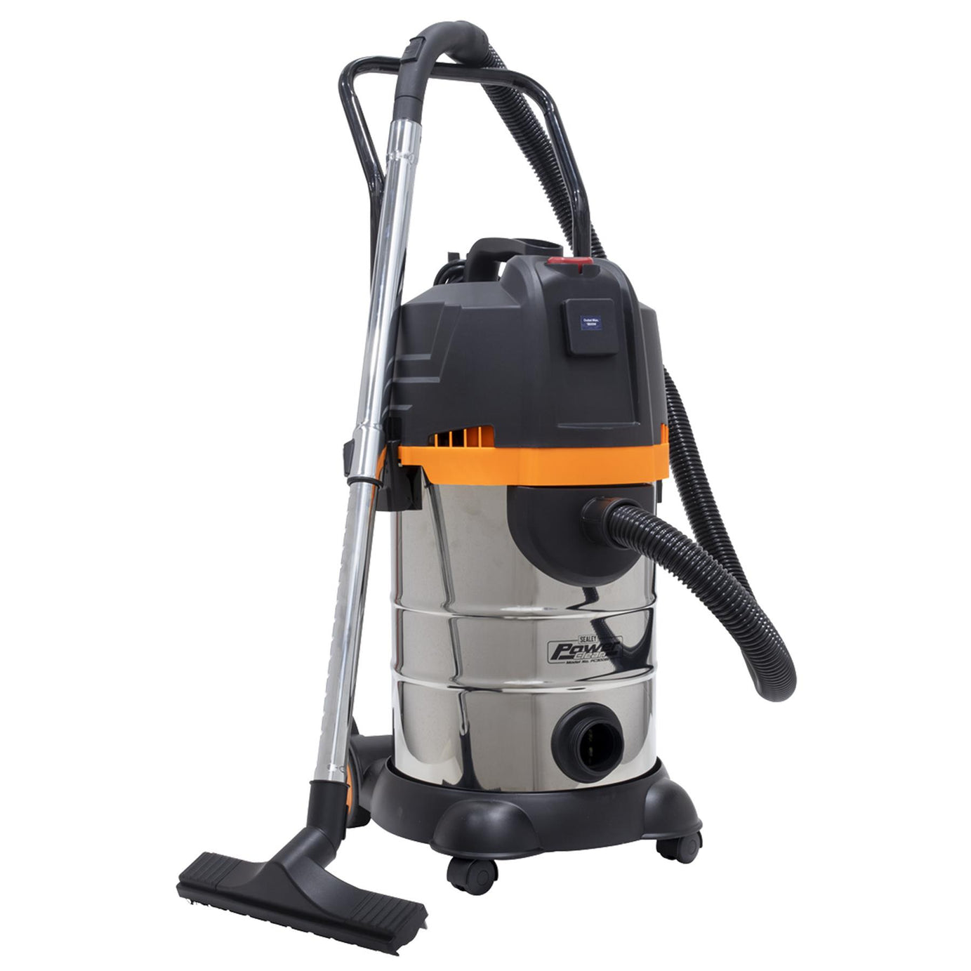 Sealey Vacuum Cleaner Cyclone Wet/Dry 30L Double Stage 1200W/230V