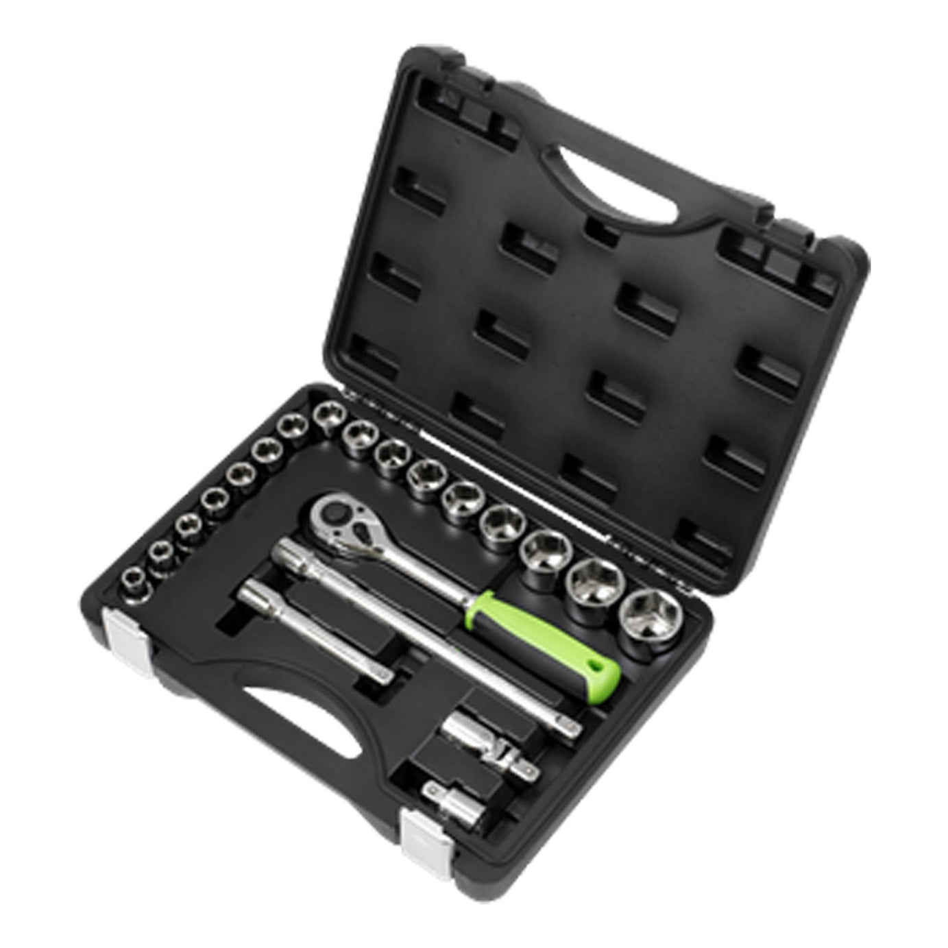 Sealey Socket Set 21pc 1/2"Sq Drive Metric
