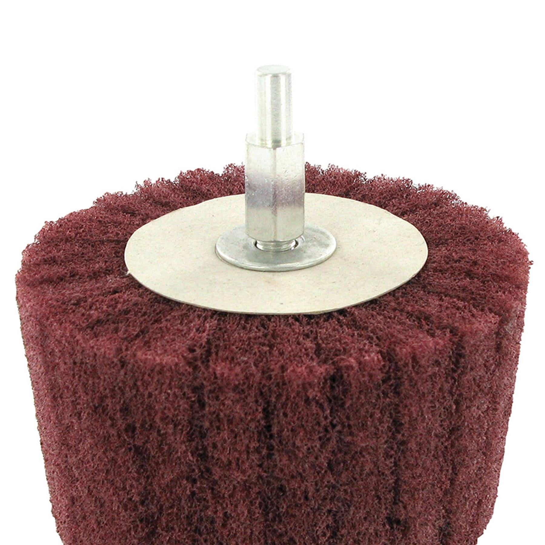 Cylinder Sanding Mop 75mm Hand Tools Drill Power 240 Grit Quality Kit