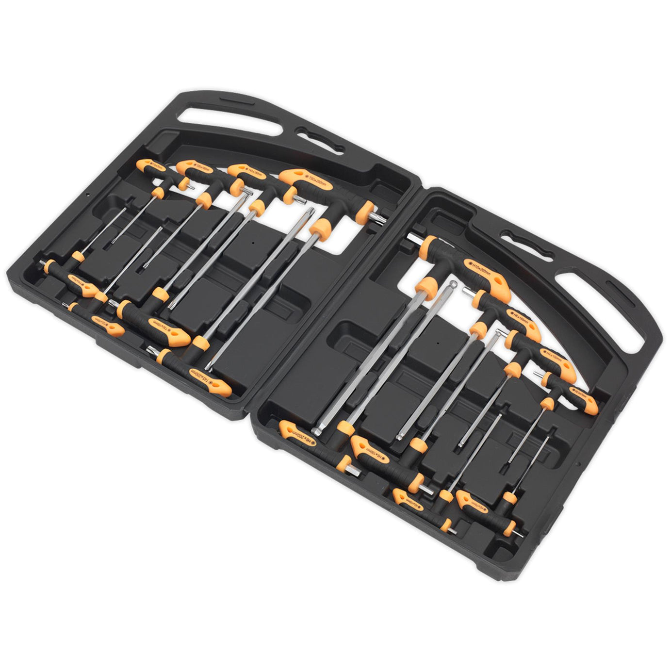 Sealey T-Handle TRX-Star* & Hex Key Set 16pc