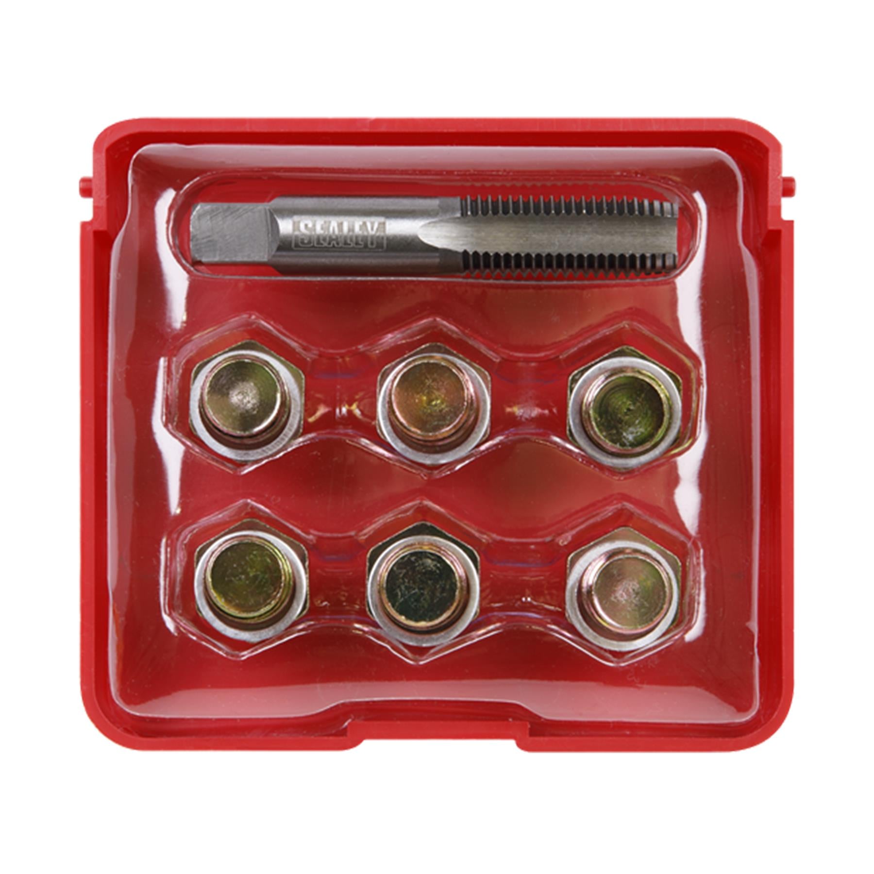 Sealey Oil Drain Plug Thread Repair Set - M13