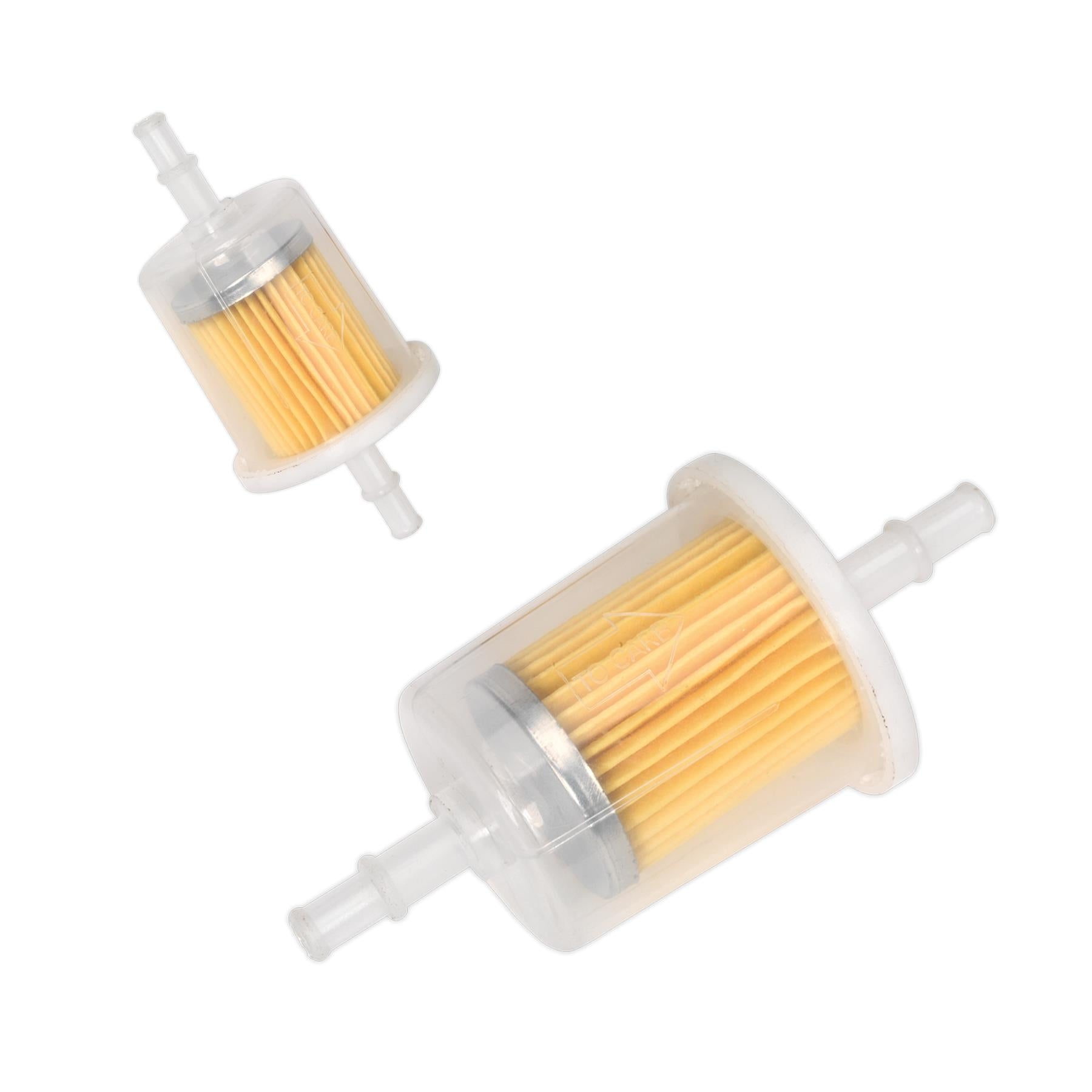 Sealey In-Line Fuel Filter Large Pack of 5