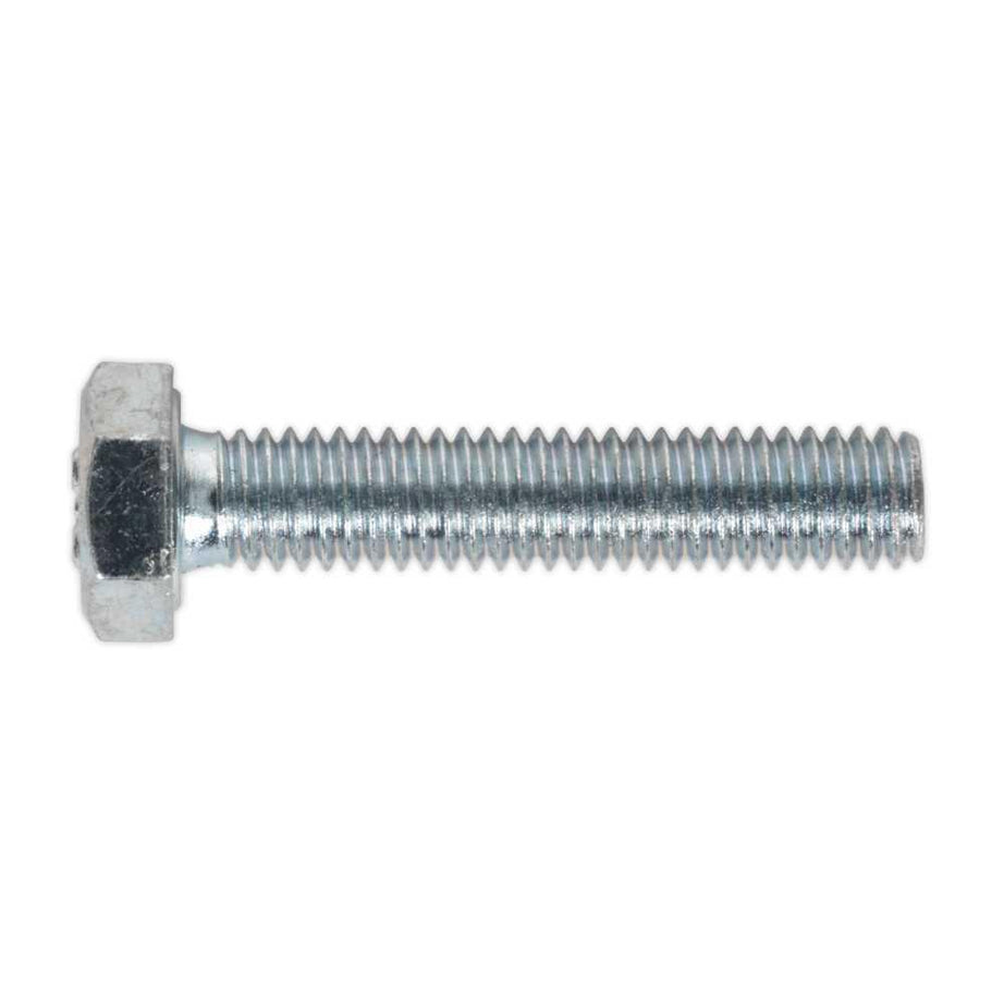 Sealey HT Setscrew M6 x 30mm 8.8 Zinc Pack of 50