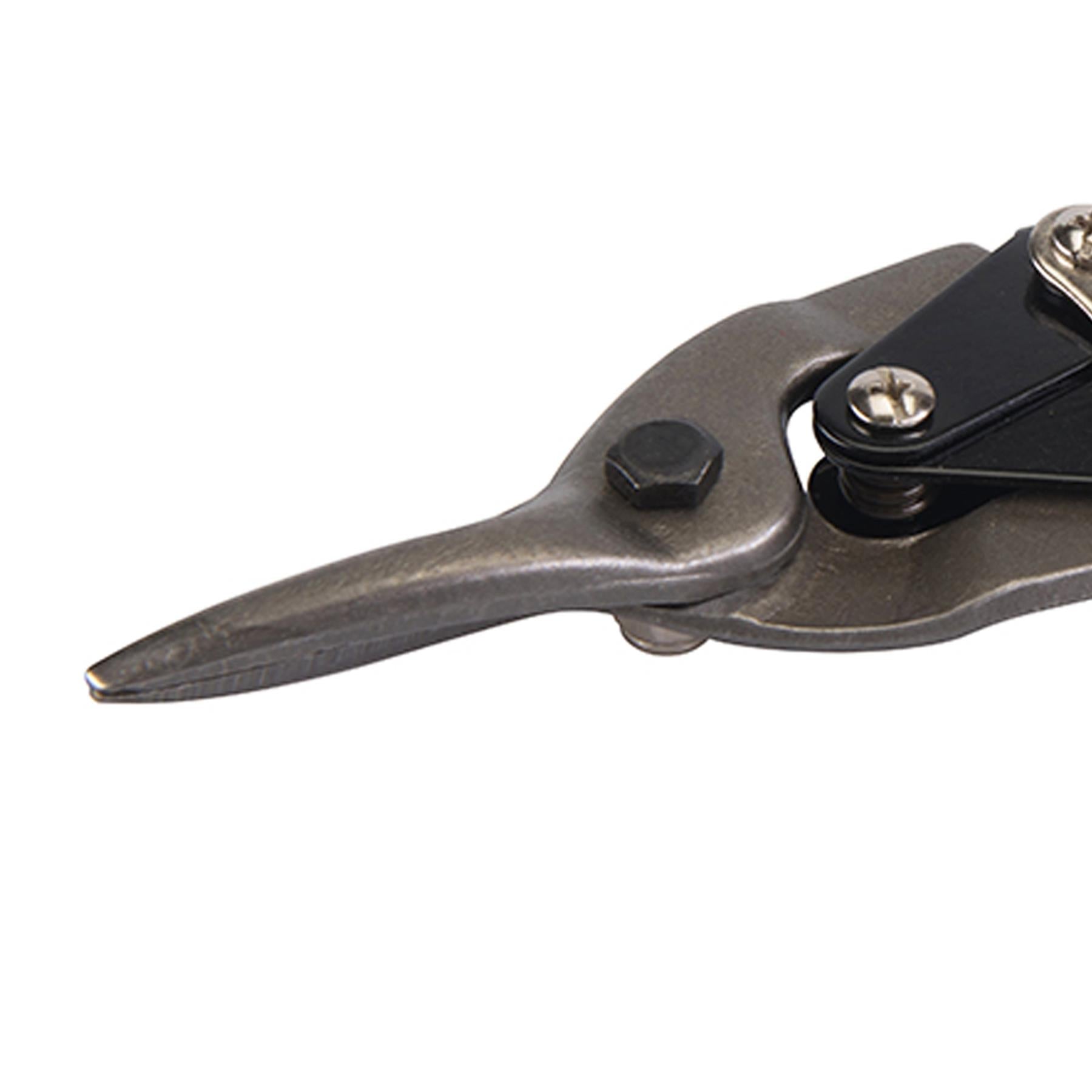 Aviation Tin Snips Straight Cut Drop-Forged High Carbon Tool Steel DIY