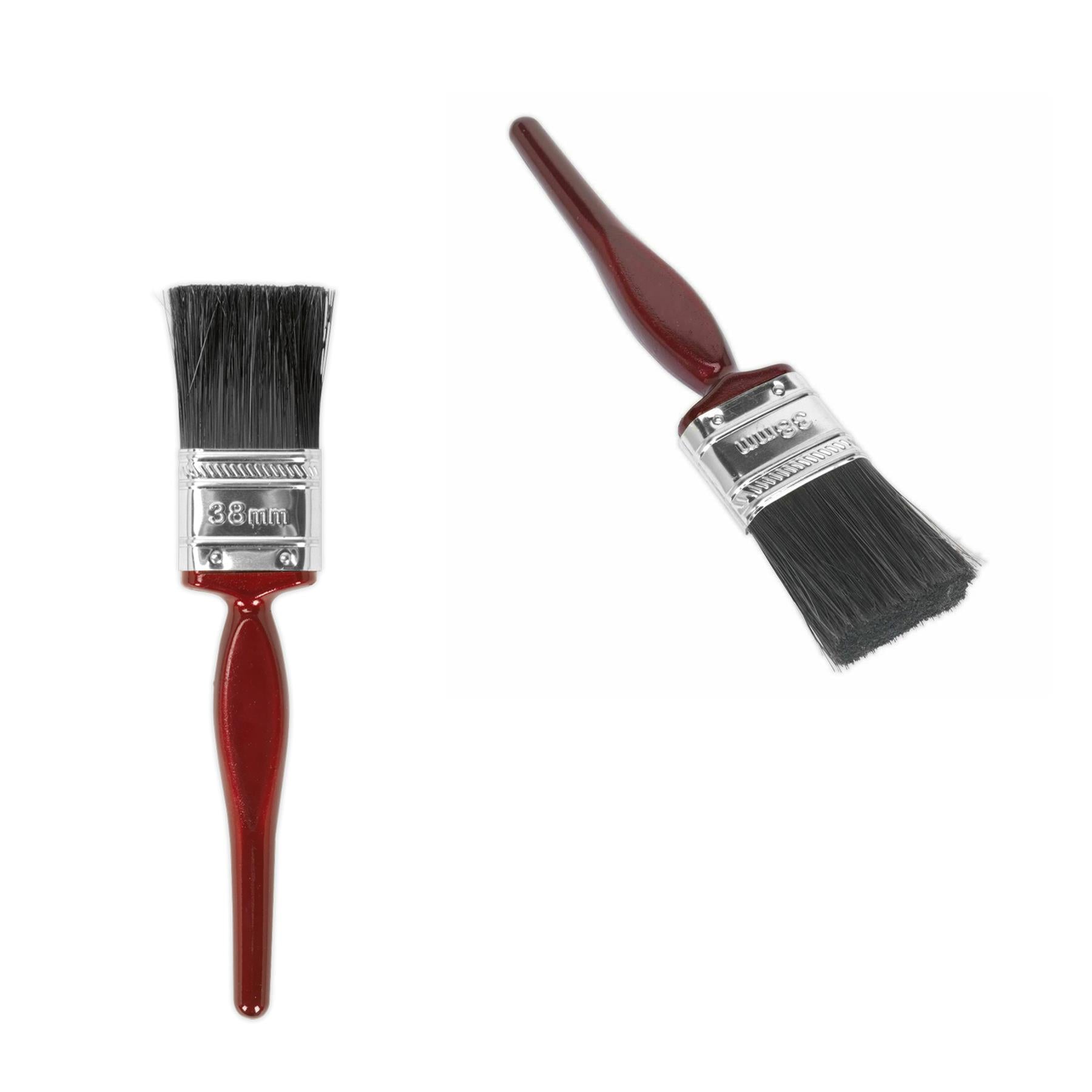 Sealey Pure Bristle Paint Brush 38mm Pack of 10