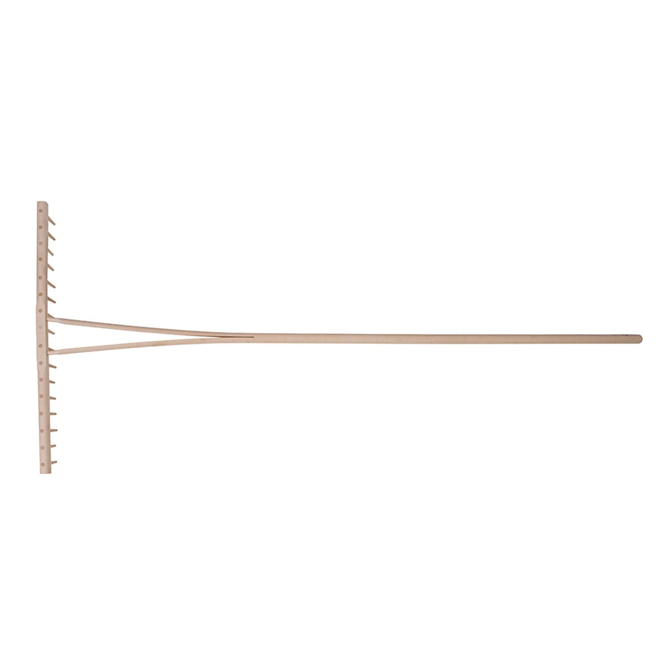 Garden Rakes 1700mm Hay Rake Leaf Adjustable Plastic Metal Gardening Tools