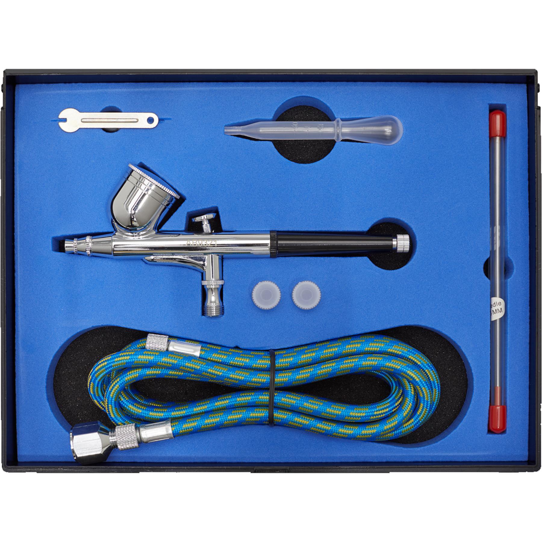 Sealey Air Brush Kit Double-Action Metal Body Construction Gravity Feed
