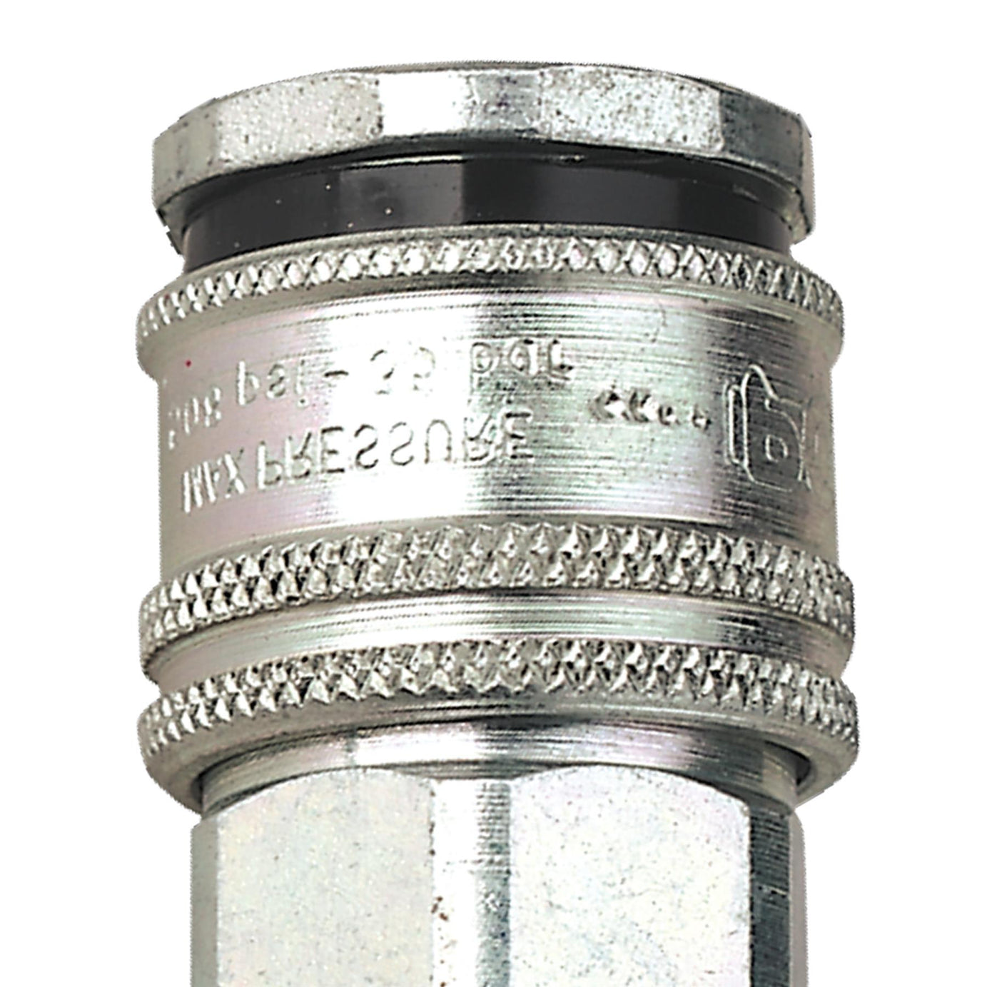 Sealey Coupling Body Male 3/8"BSPT Hardened steel construction