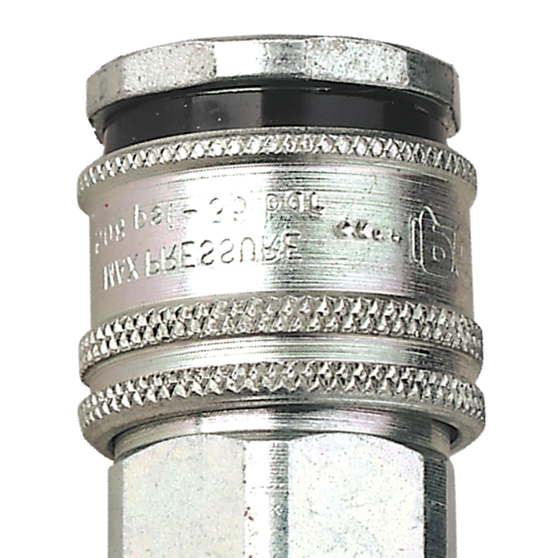 Sealey Coupling Body Male 3/8"BSPT Hardened steel construction