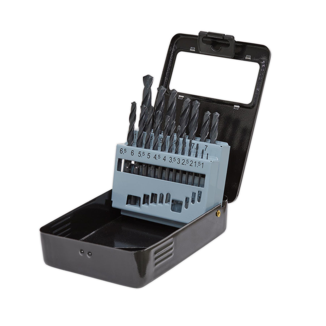Sealey HSS Roll Forged Drill Bit Set 19pc 1-10mm
