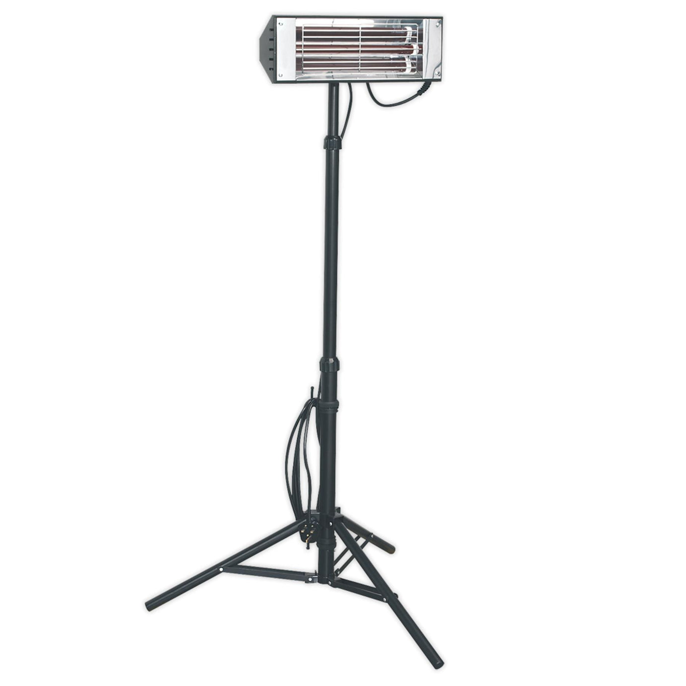 Sealey Infrared Quartz Heater with Telescopic Tripod Stand 1500W