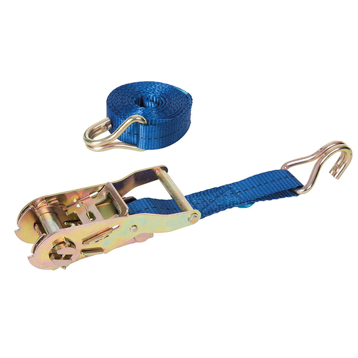 Ratchet Tie Down Strap J-Hook 3M X 25mm - Rated 350Kg Capacity 1000Kg New