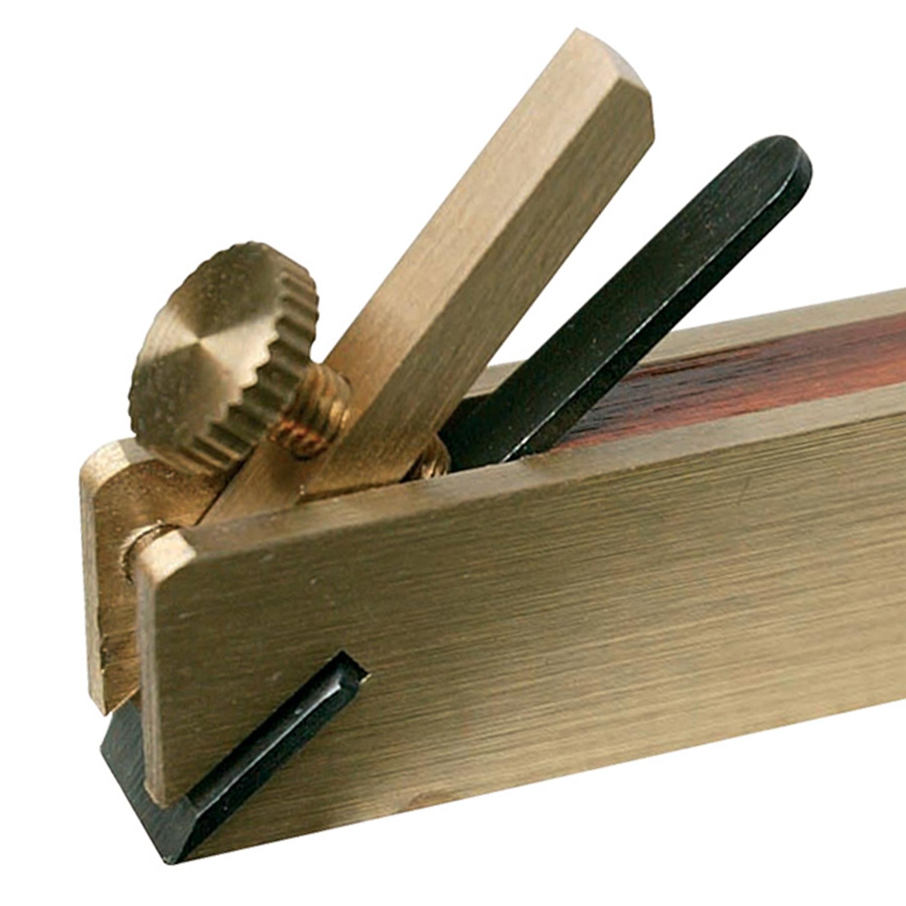 Mini Bullnose Plane 72mm Rosewood And Brass Plane, Ideal For Intricate Work