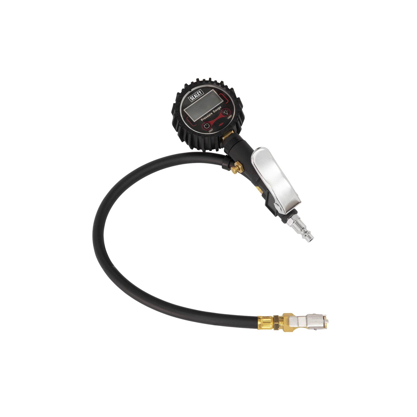 Sealey Digital Tyre Inflator with Clip-On Connector