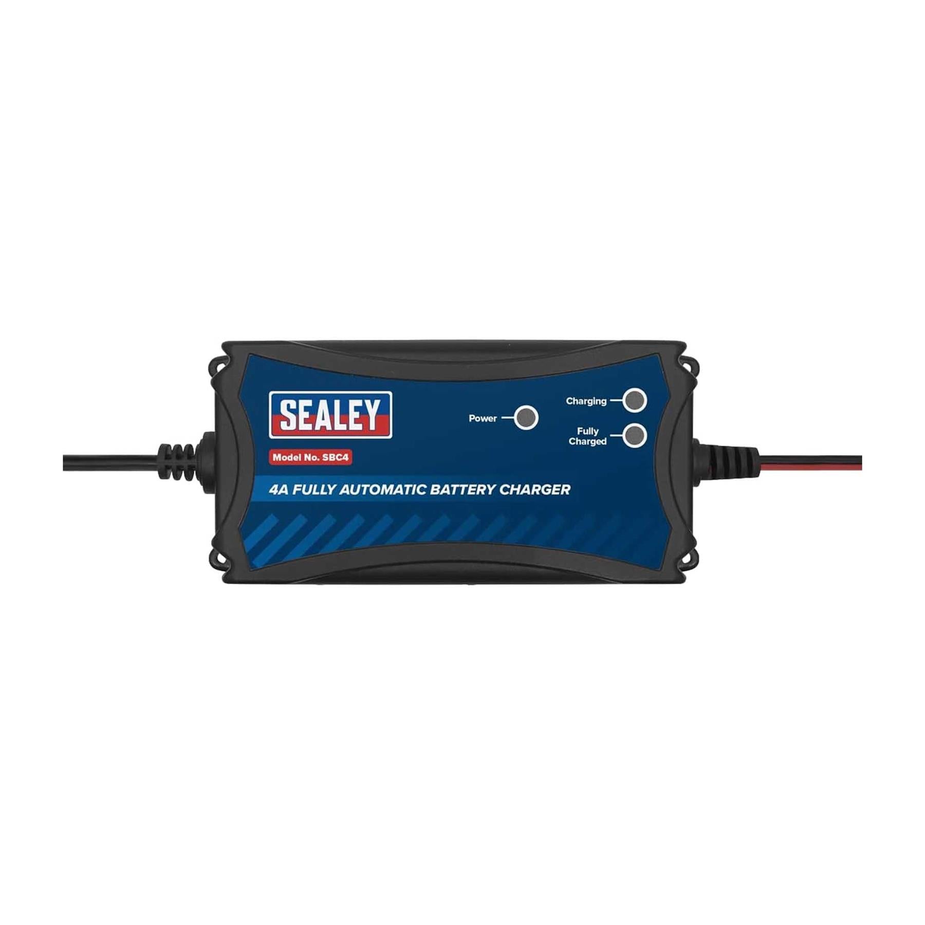 Sealey Battery Maintainer Charger 12V 4A Fully Automatic
