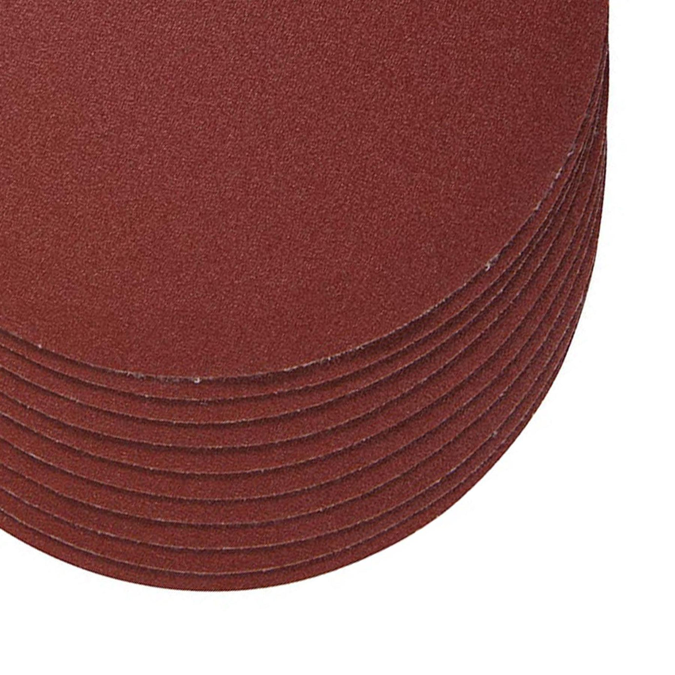 Sanding Discs 180mm 10Pk Assorted Grit 120 240 320 400 Hook & Loop Sander