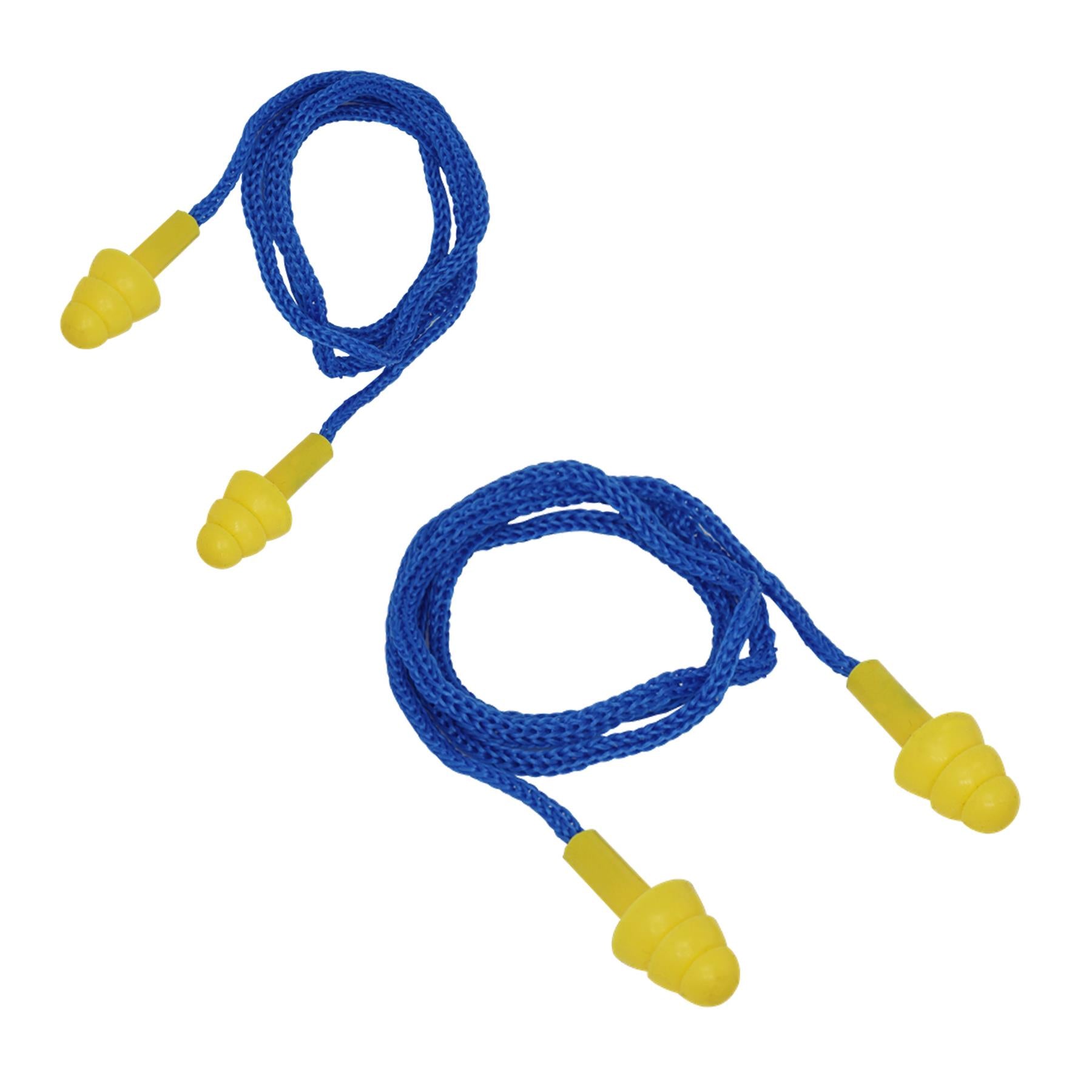 Sealey Corded Ear Plugs Soft Material Comfortable Fit.