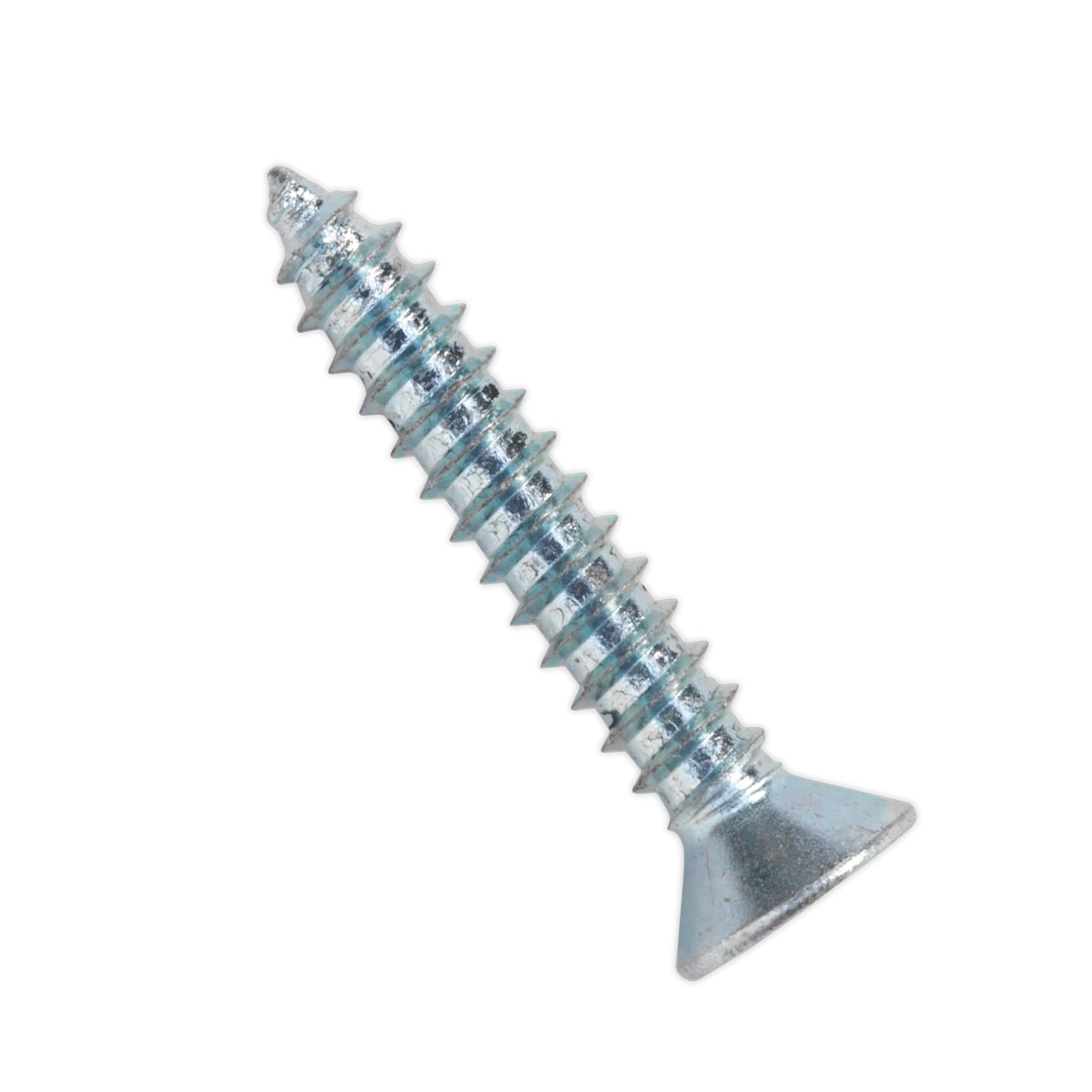 Sealey Self Tapping Screw 4.2 x 25mm Countersunk Pozi Pack of 100