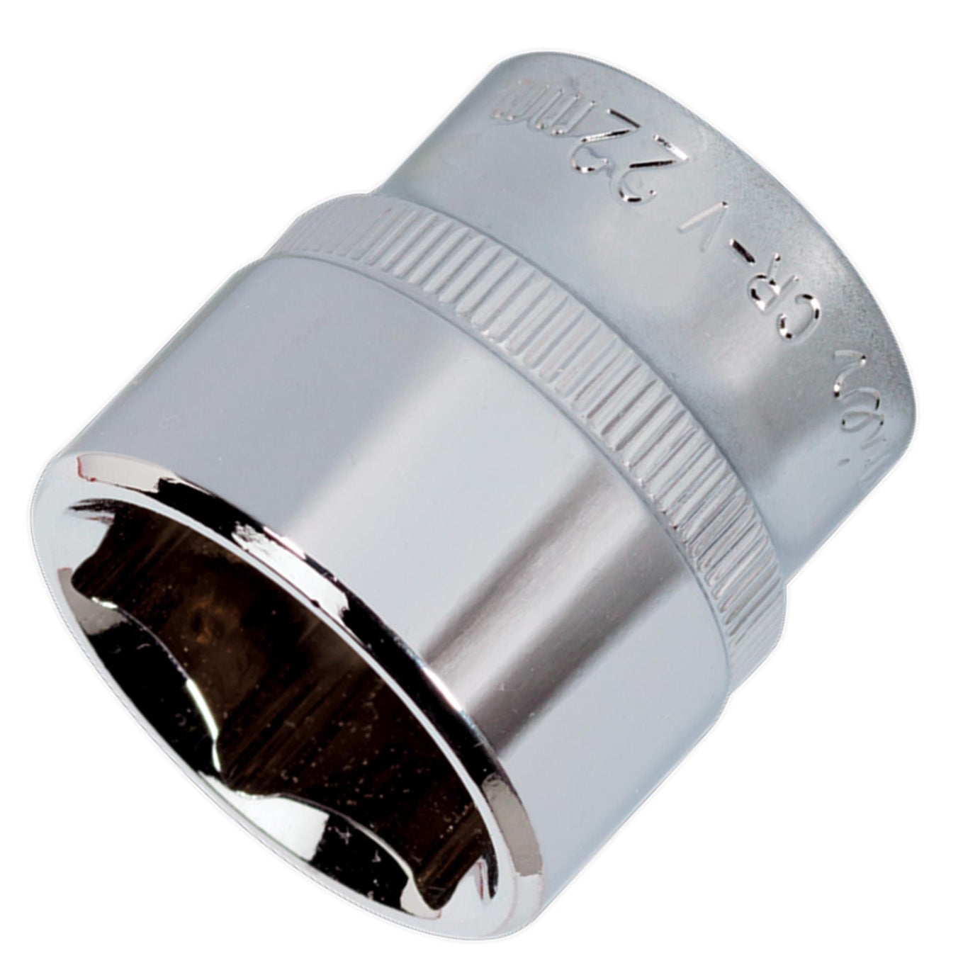 Sealey WallDrive Socket 22mm 3/8"Sq Drive Fully Polished
