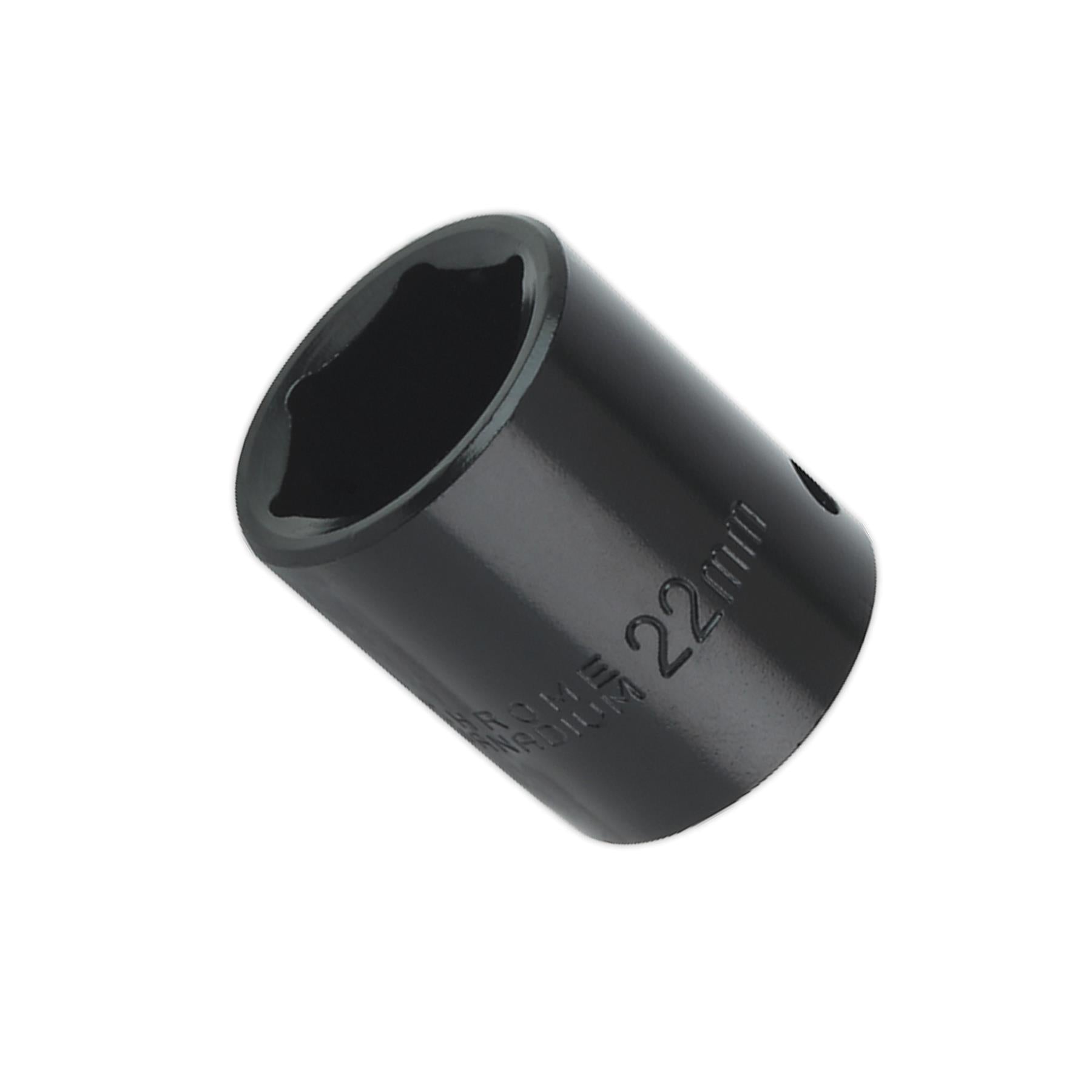 Sealey Impact Socket 22mm 1/2"Sq Drive