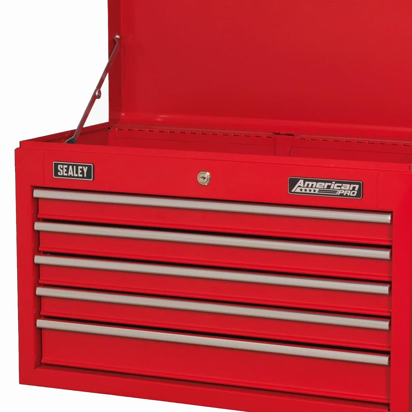 Sealey Topchest 5 Drawer with Ball-Bearing Slides - Red