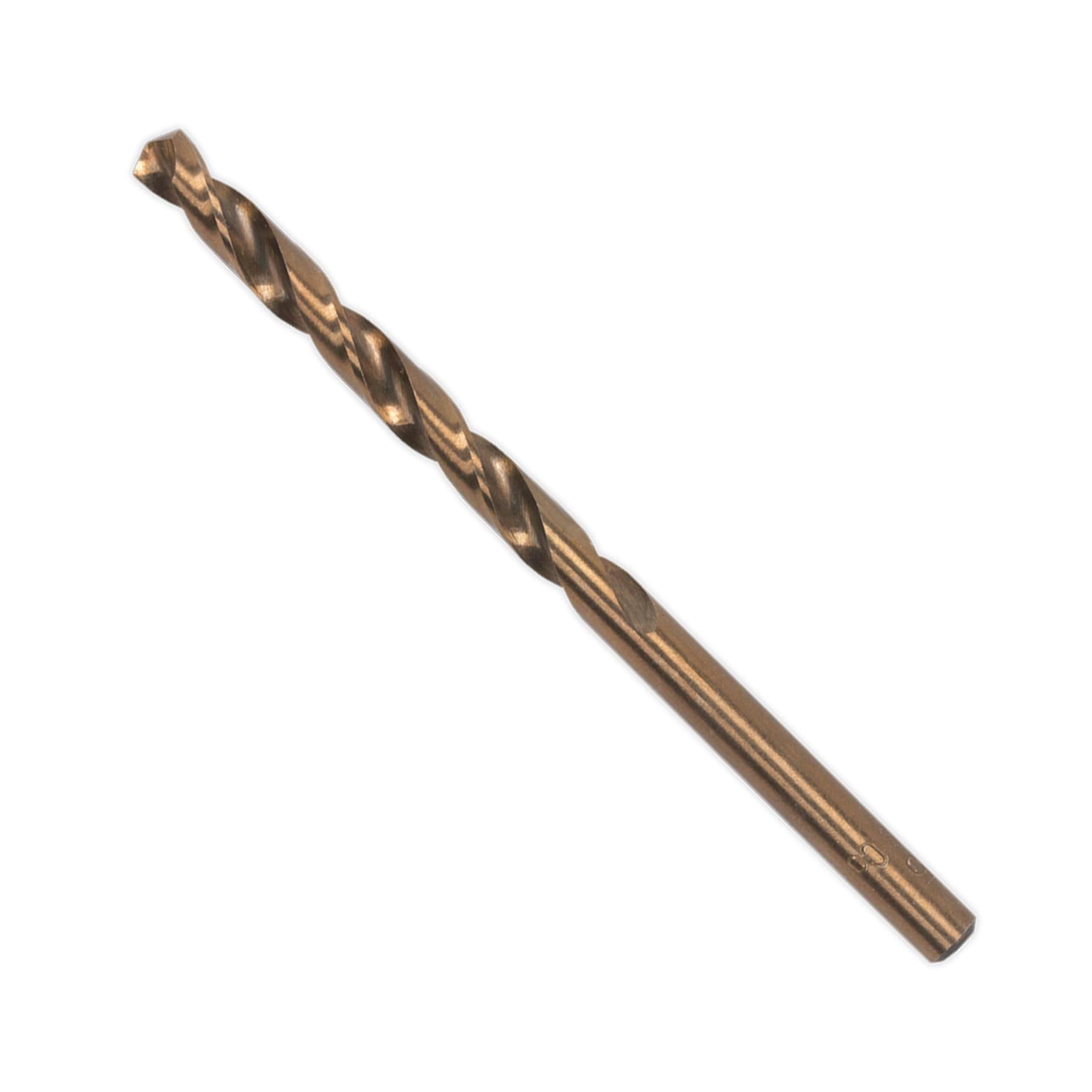 Sealey HSS Cobalt Fully Ground Drill Bit 8mm Pack of 10