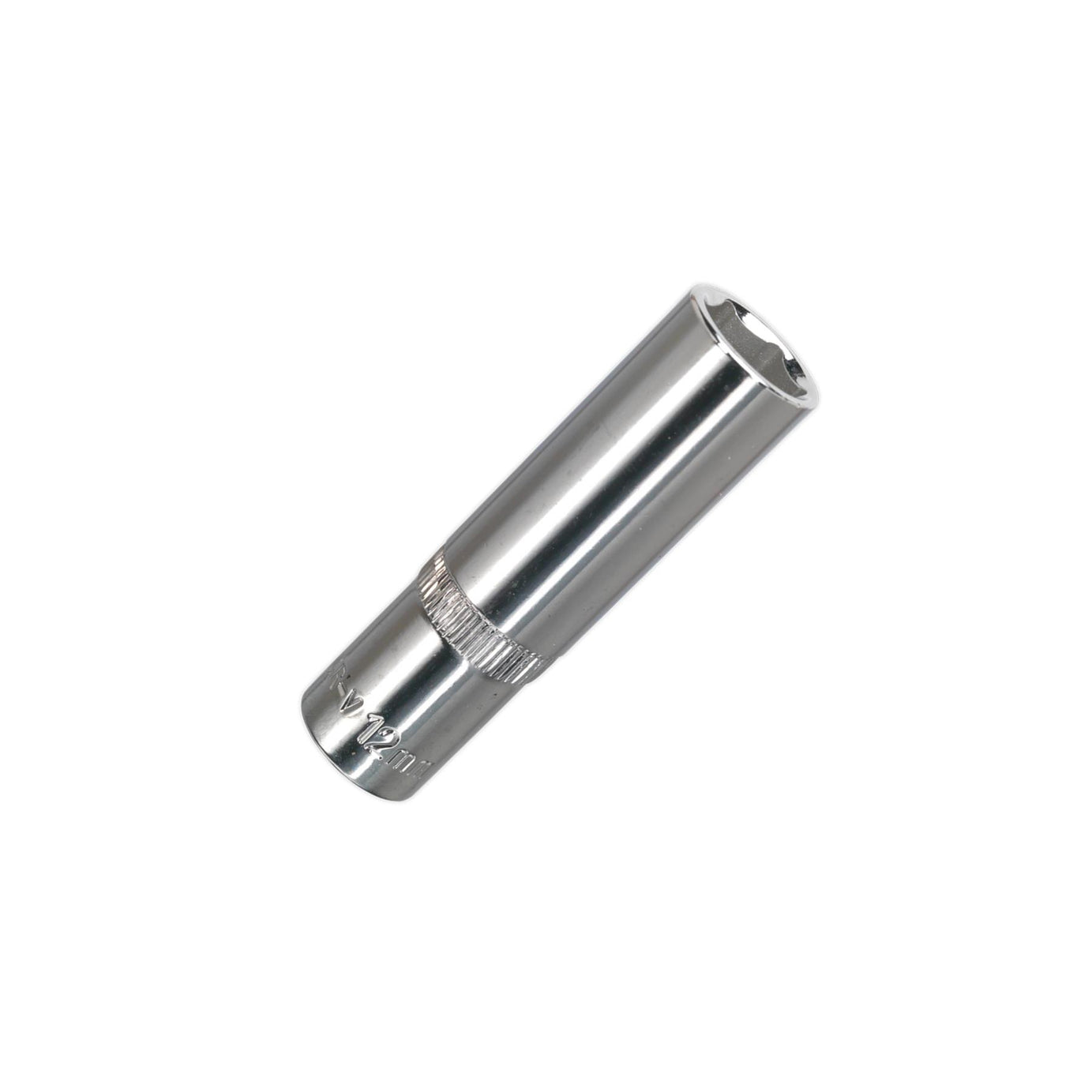 Sealey WallDrive Socket 12mm Deep 3/8"Sq Drive Fully Polished