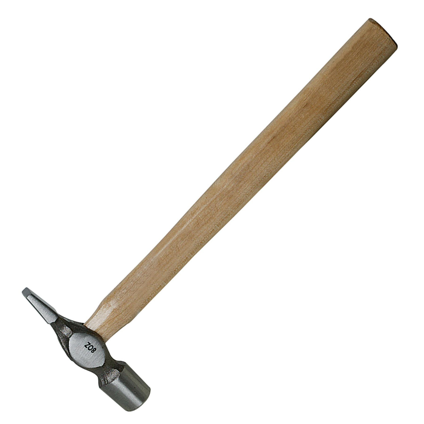 Hardwood Warrington Hammer - 8Oz (227G) Forged Steel Polished Head Hardened