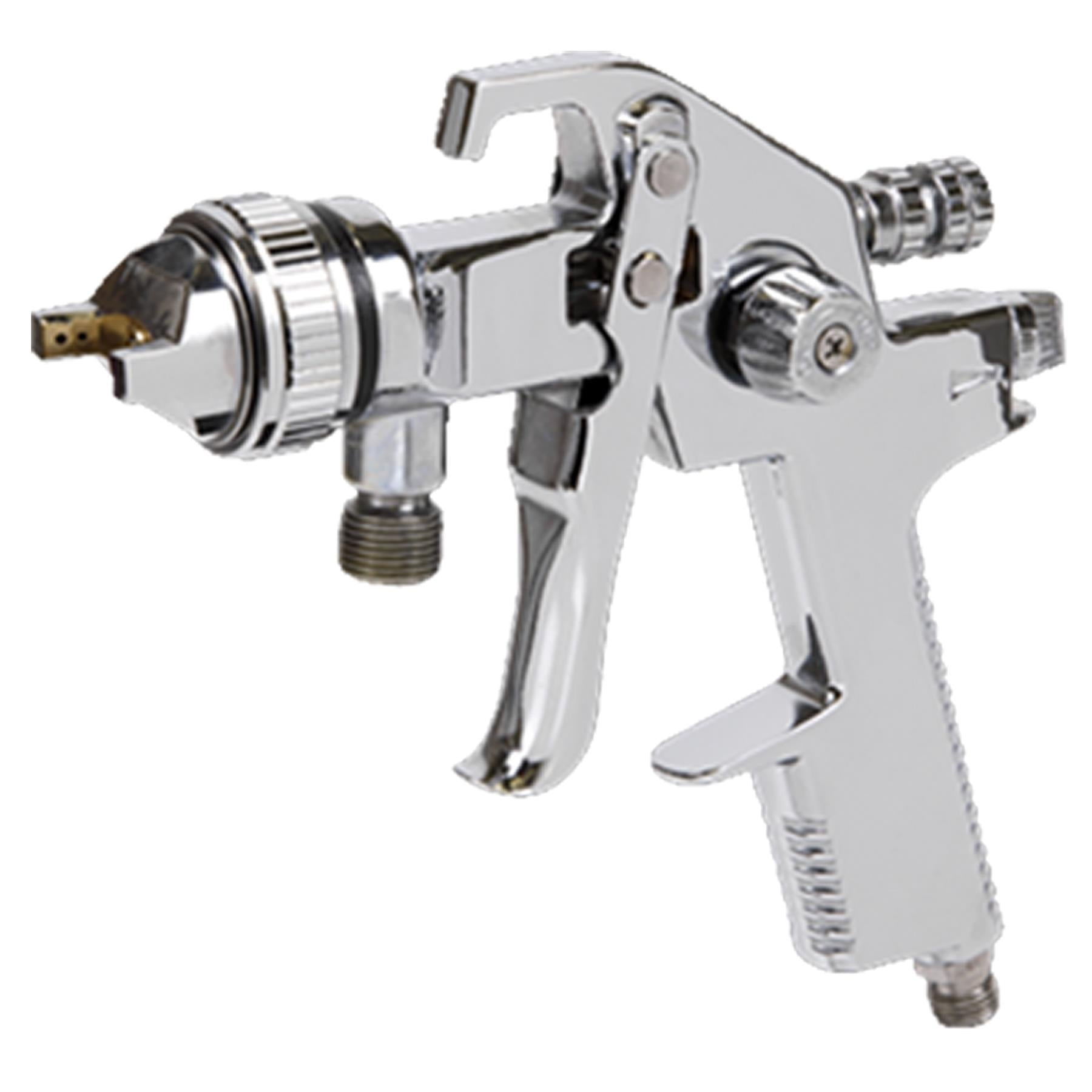 Sealey HVLP Pressure Pot System with Spray Gun & Hoses 1.7mm Set-Up