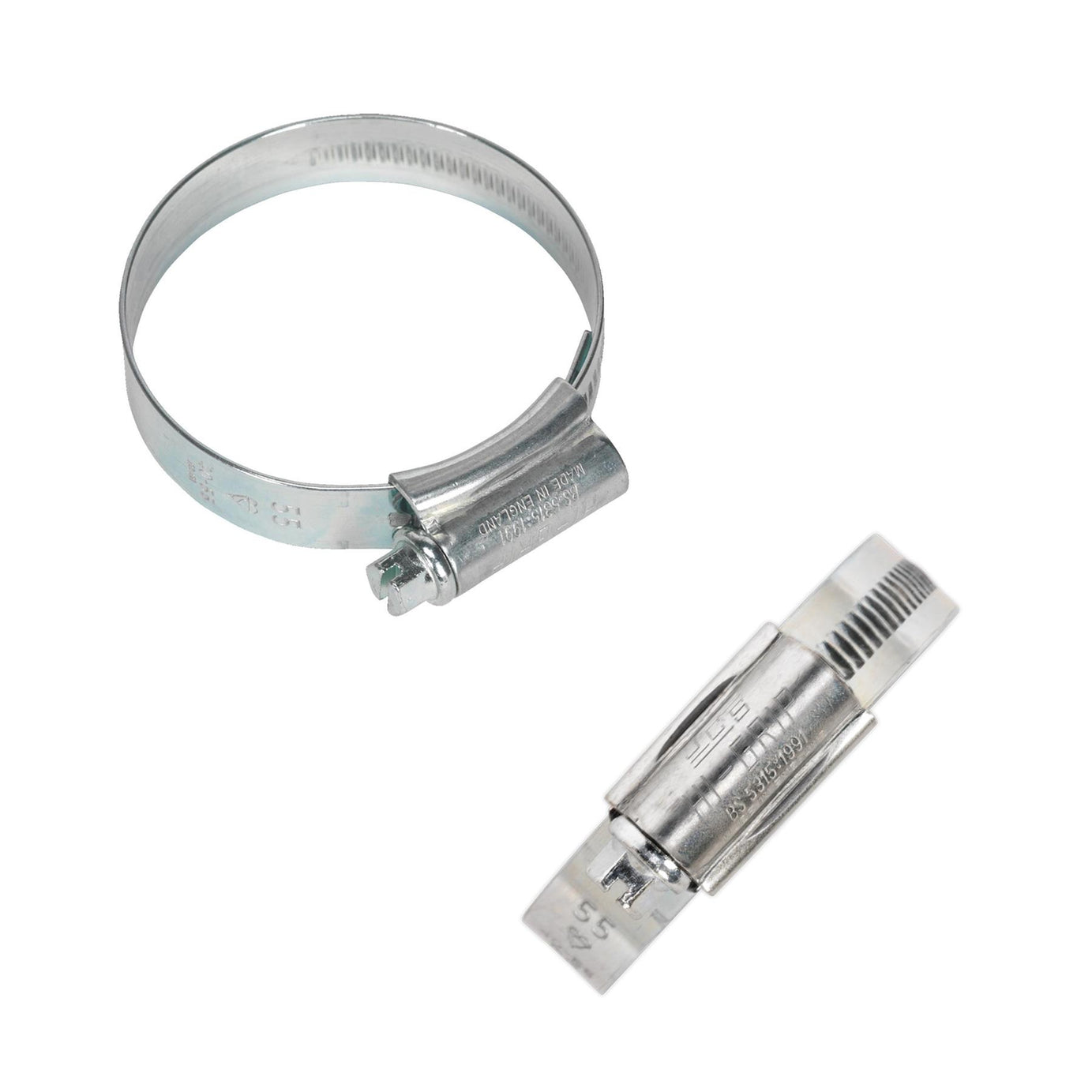 Sealey HI-GRIP Hose Clip Zinc Plated �40-55mm Pack of 20