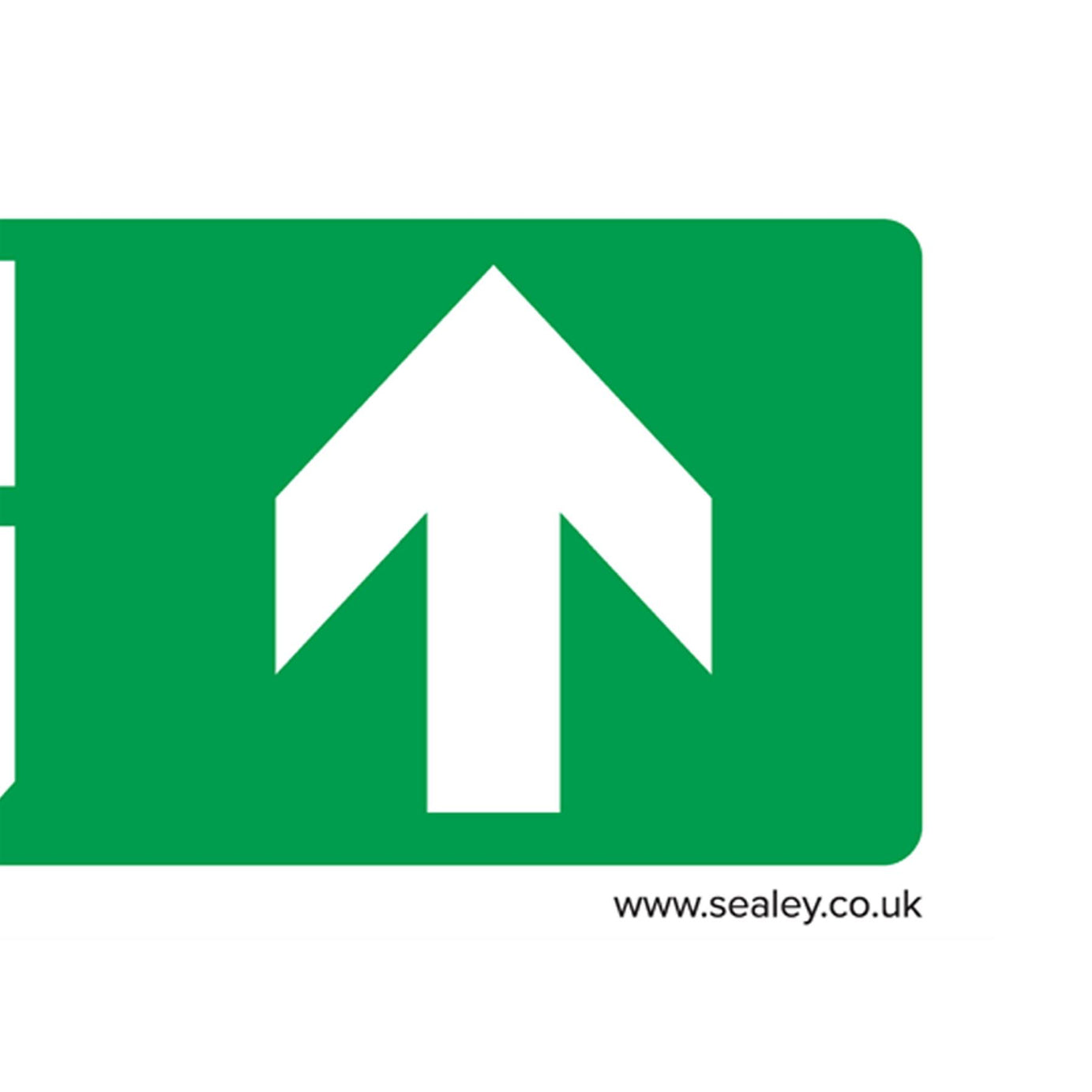 Safe Conditions Safety Sign - Fire Exit (Up) - Rigid Plastic