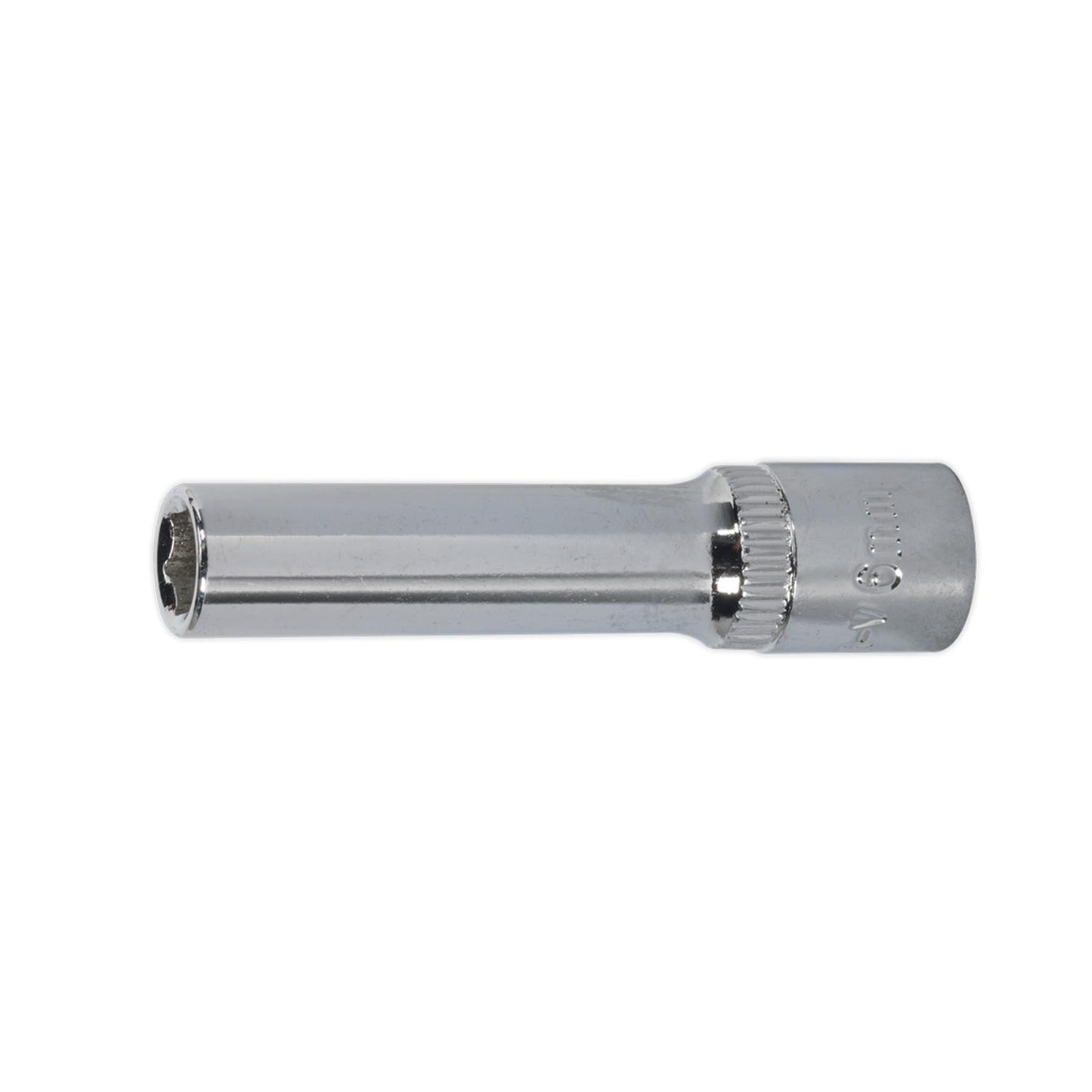 Sealey WallDrive Socket 6mm Deep 1/4"Sq Drive Fully Polished