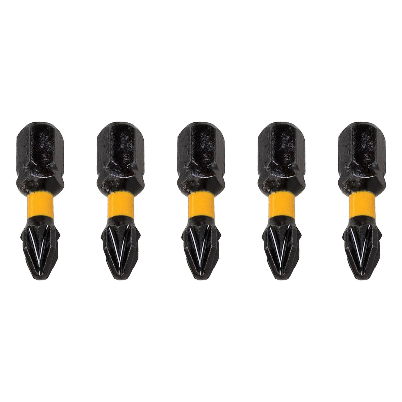 IMPACT SCREWDRIVER BITS PZ2 POZI 1 2 3 HEAD 25MM SCREW DRIVER BIT X 5