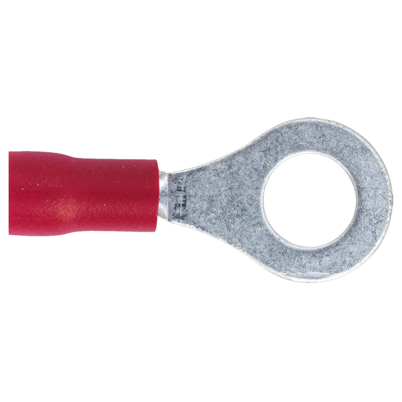 Sealey Easy-Entry Ring Terminal �6.4mm (1/4") Red Pack of 100