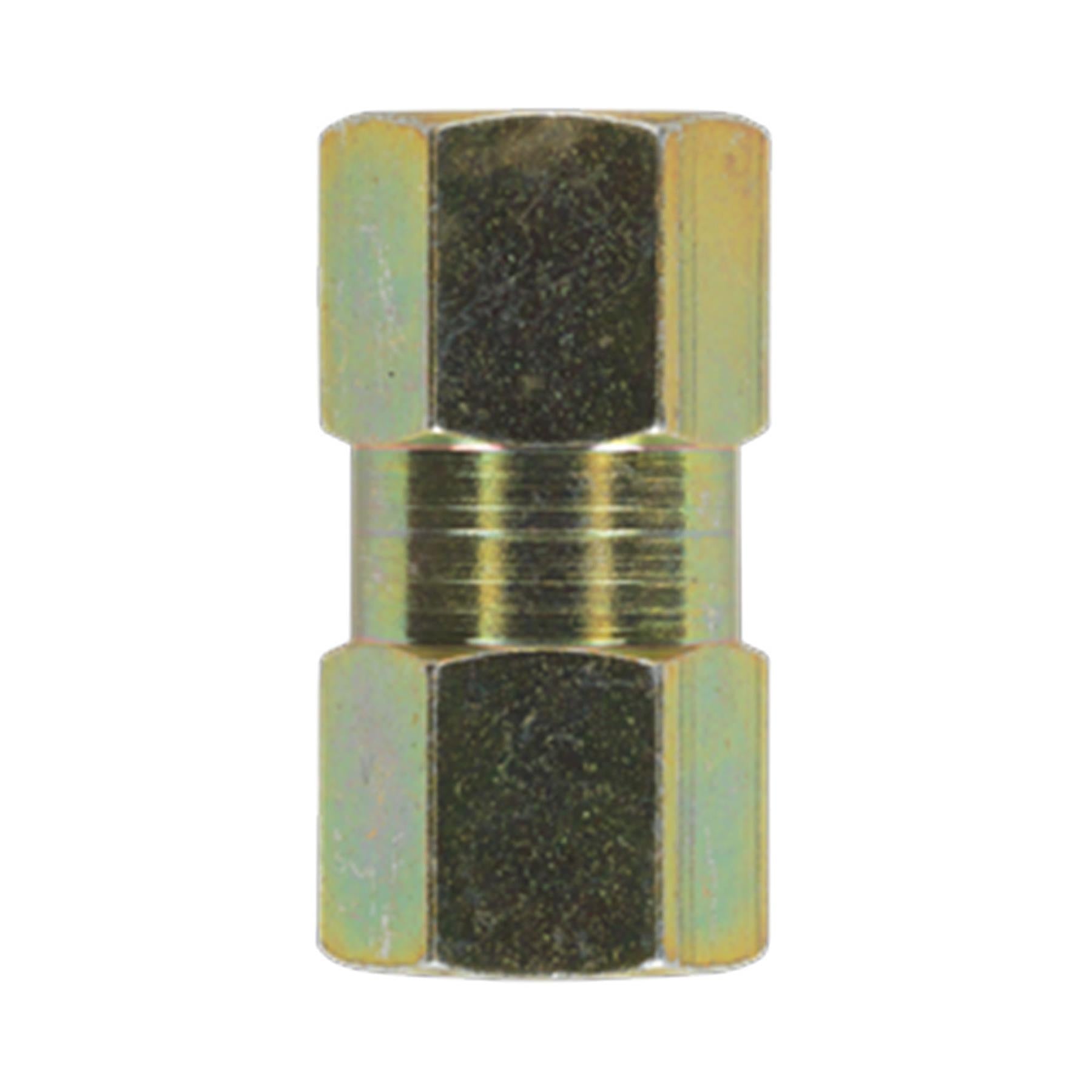 Sealey Brake Tube Connector M10 x 1mm Female to Female Pack of 10