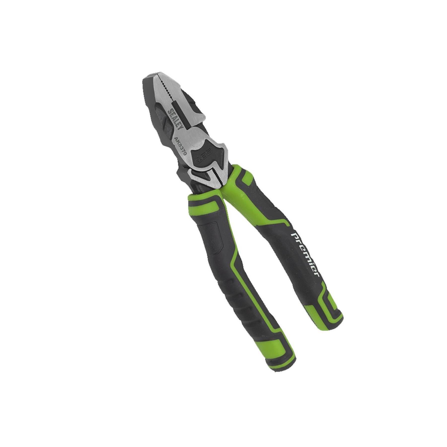 Sealey Pliers Set High Leverage 3pc Hi-Vis Green