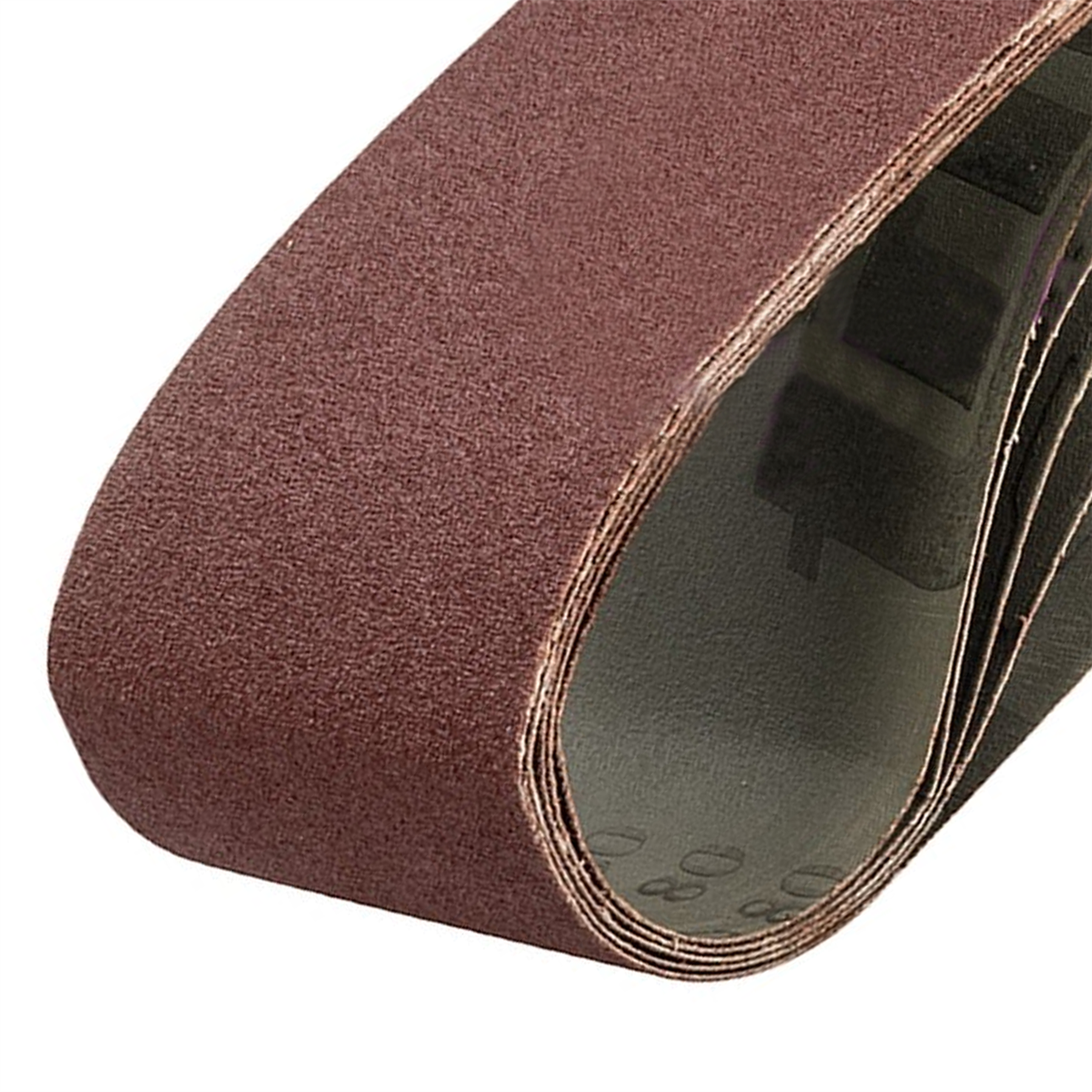 80 Grit Sanding Belts 100 X 610mm 5Pk Sanding Belts High Quality Aluminium