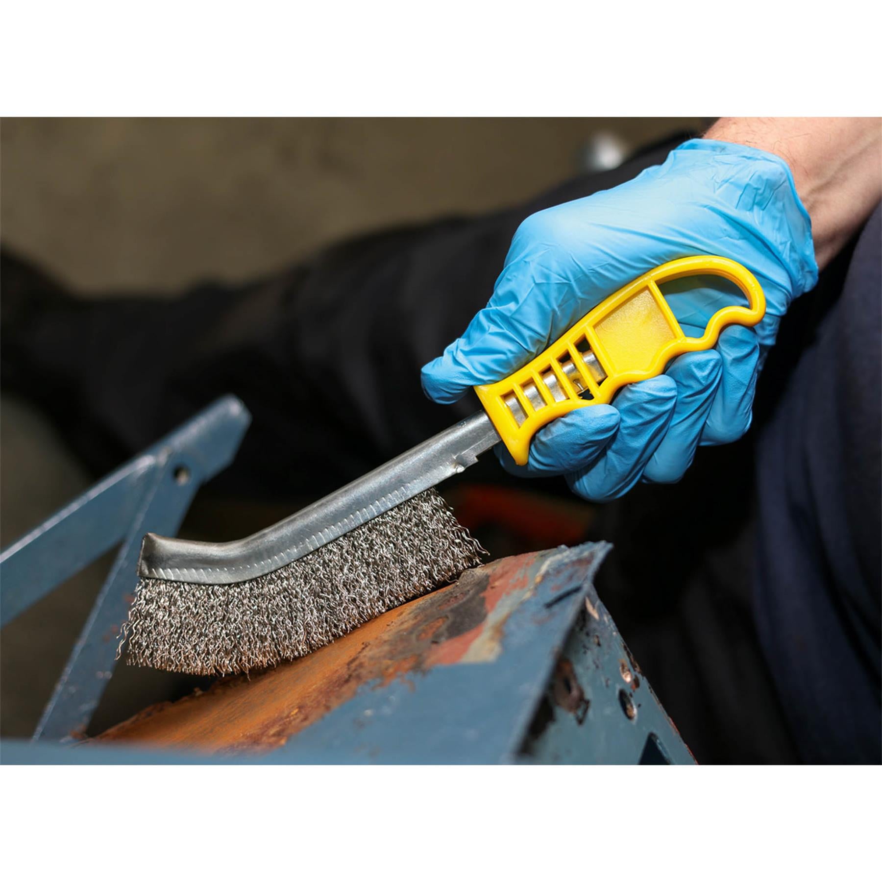 Sealey Wire Brush Stainless Steel Plastic Handle